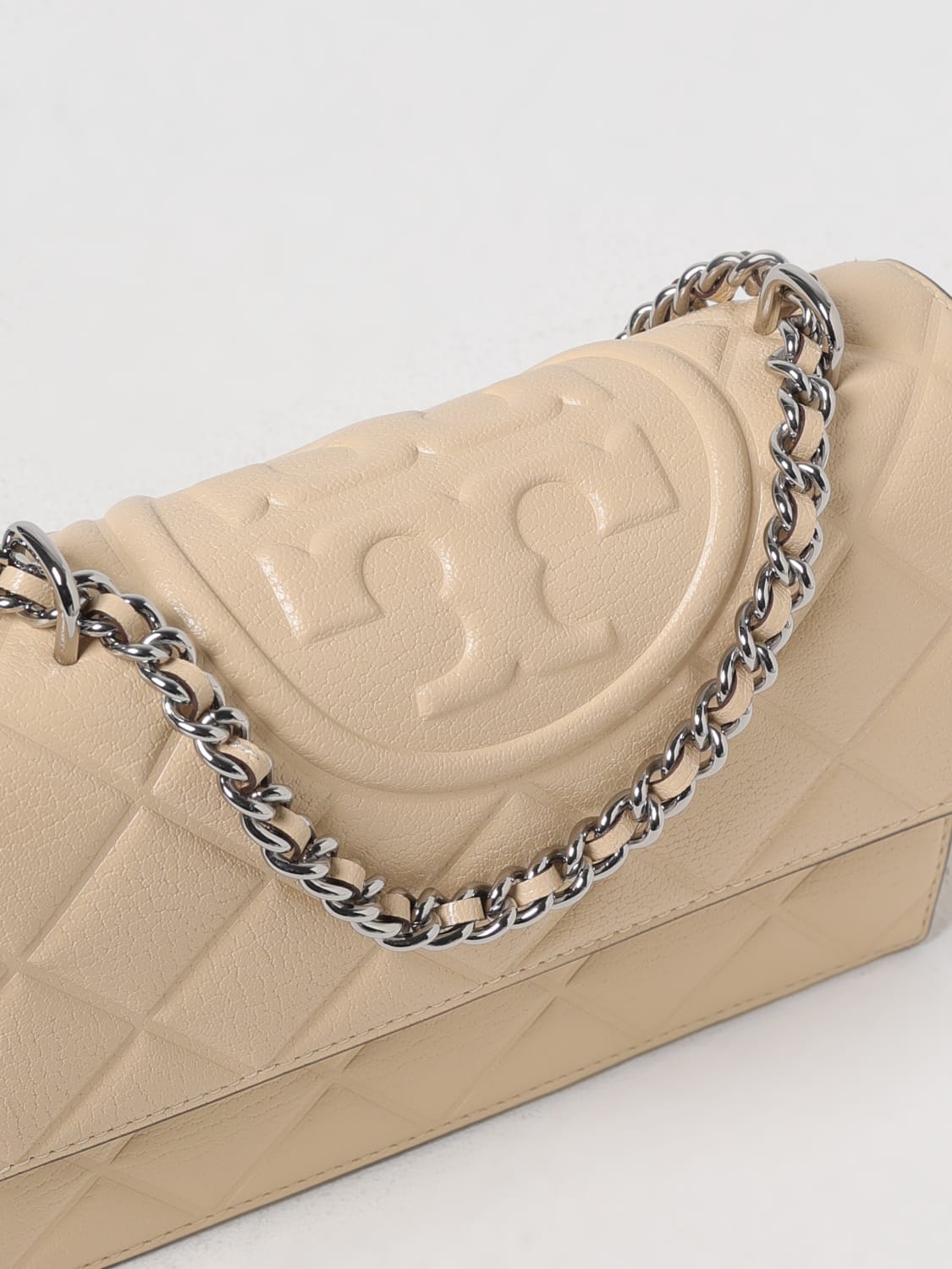 TORY BURCH MINITASCHE: Schultertasche damen Tory Burch, Weiß - Img 3