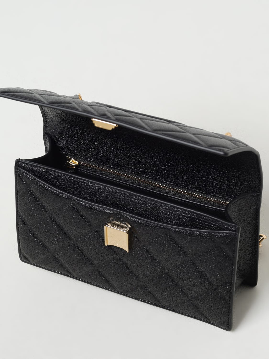ショルダーバッグ・ポシェット TORY BURCH Woman Shoulder bag Black 163388 001 Tory Burch Women Chelsea Pebbled Leather Crossbody bag