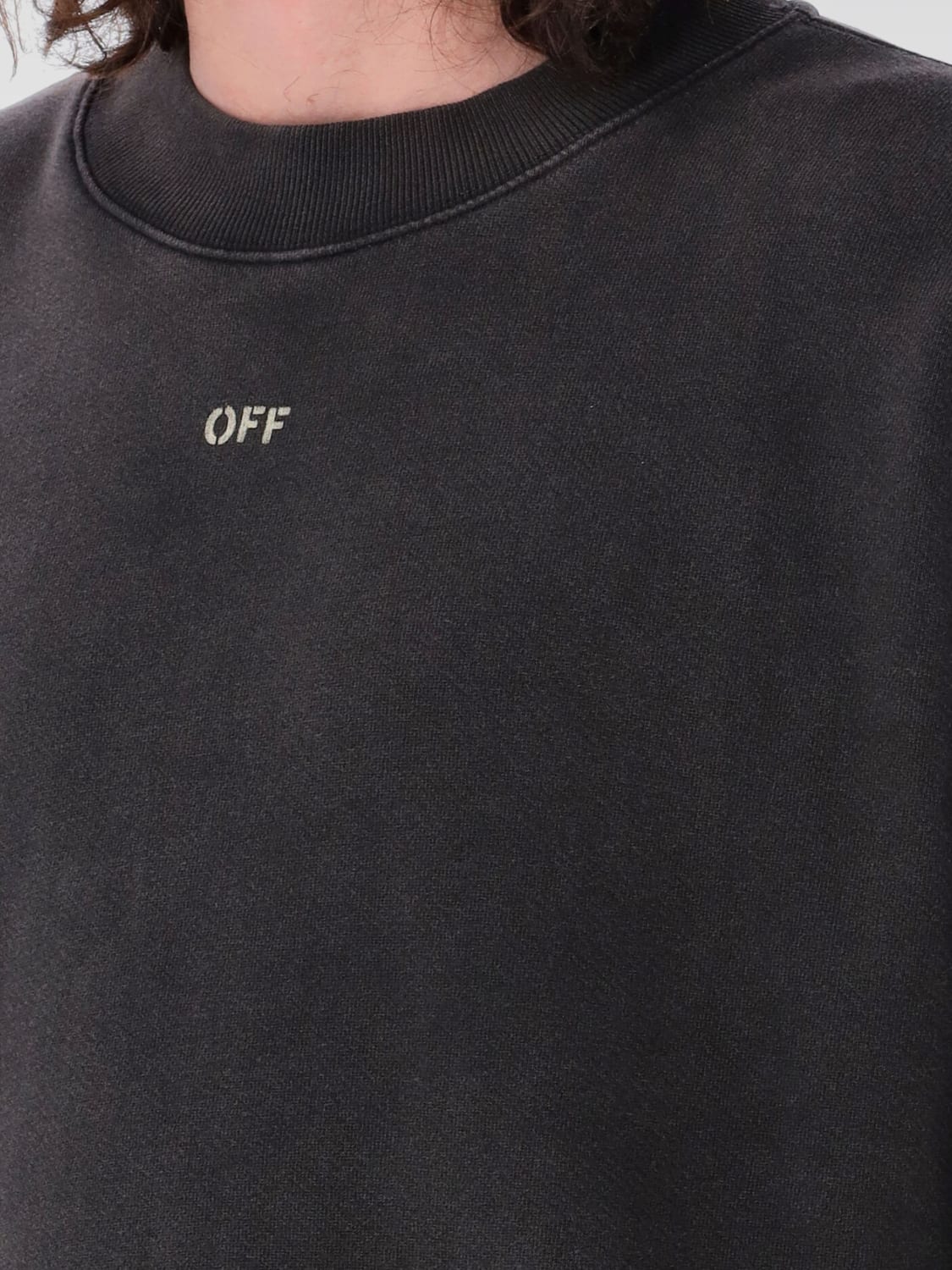 OFF-WHITE SUDADERA: Sudadera hombre Off-white, Negro - Img 3