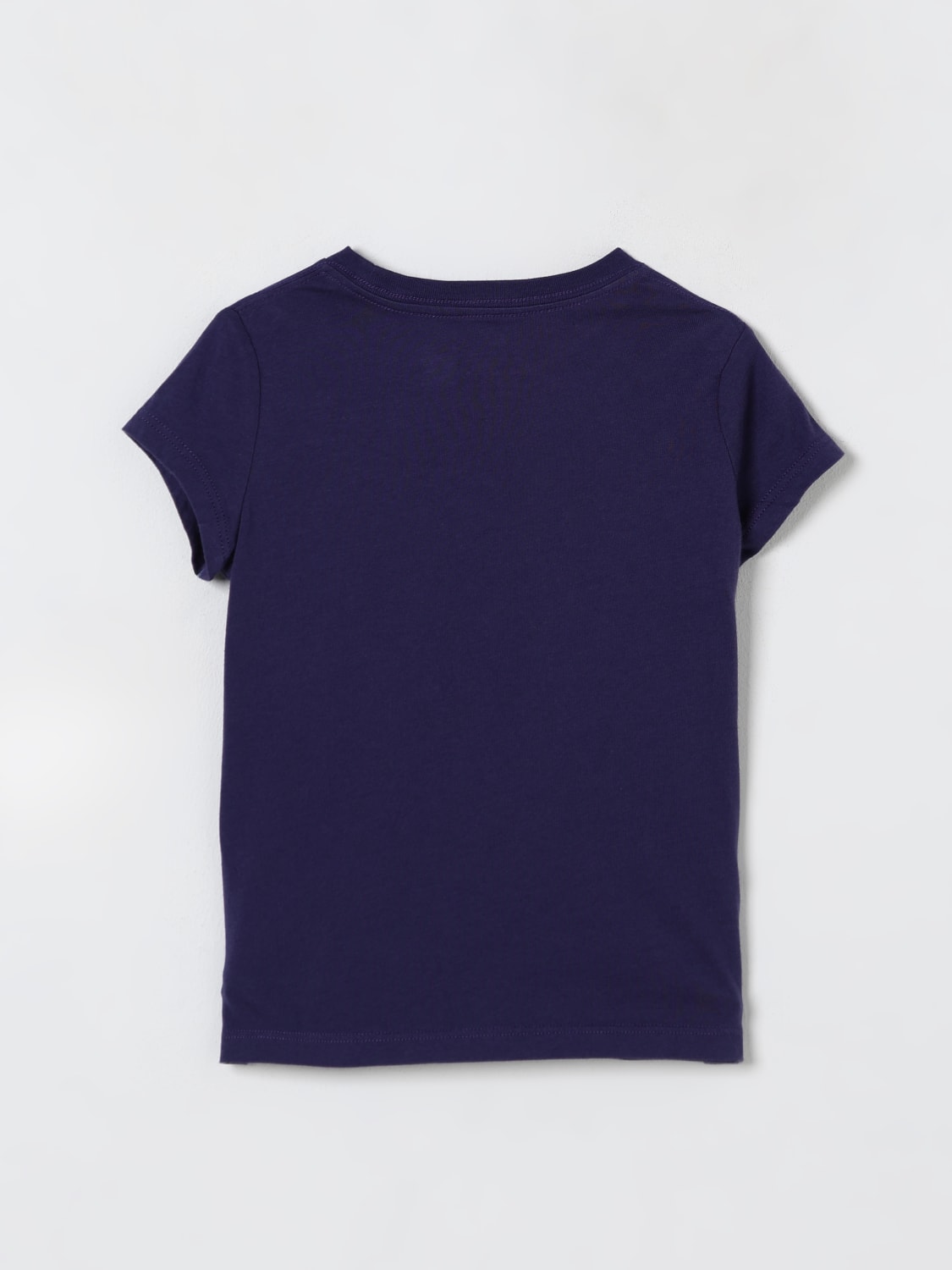 POLO RALPH LAUREN T-SHIRT: T-shirt kids Polo Ralph Lauren, Blue - Img 2