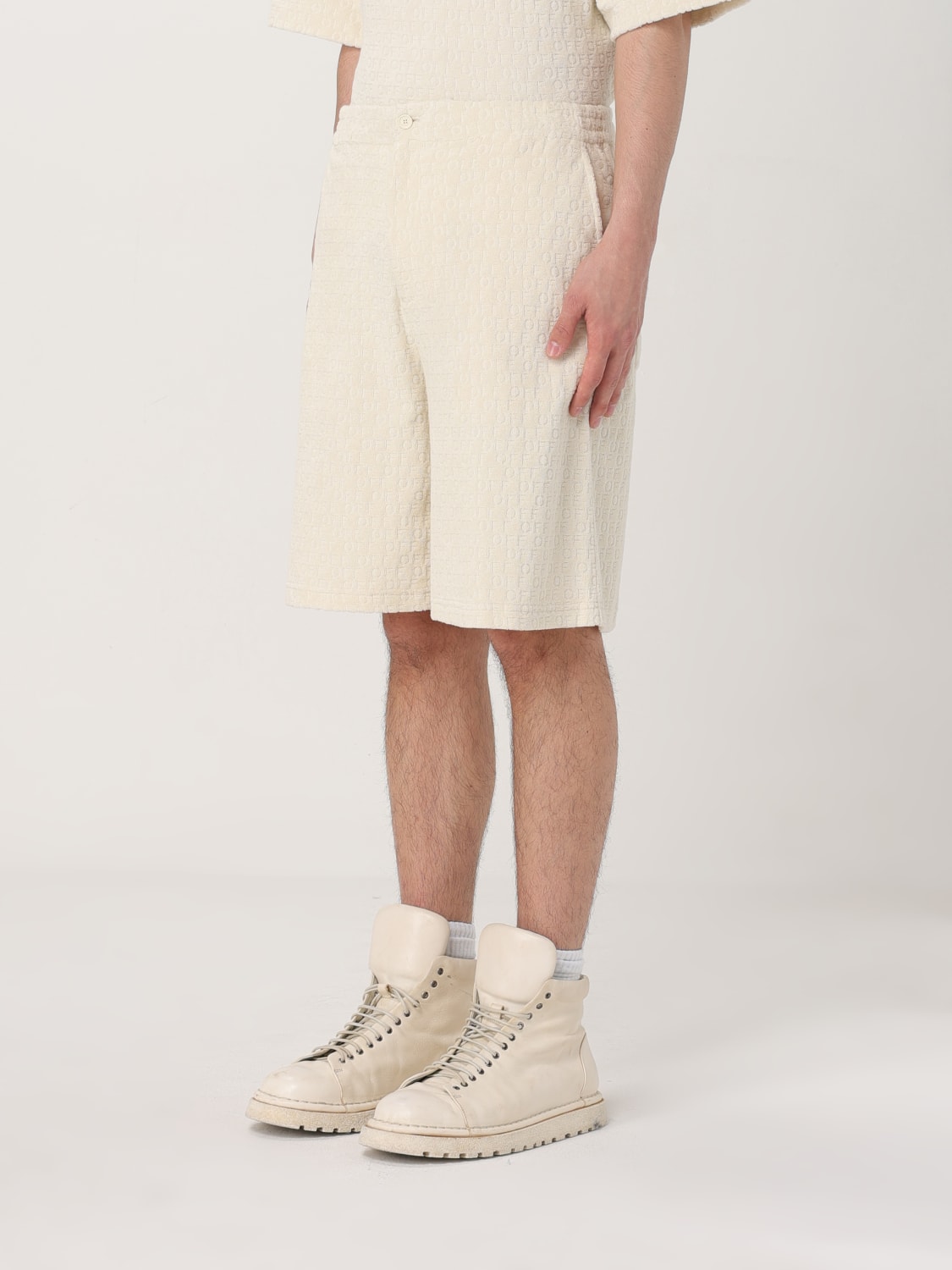 OFF-WHITE SHORTS: Shorts herren Off-white, Weiß - Img 4