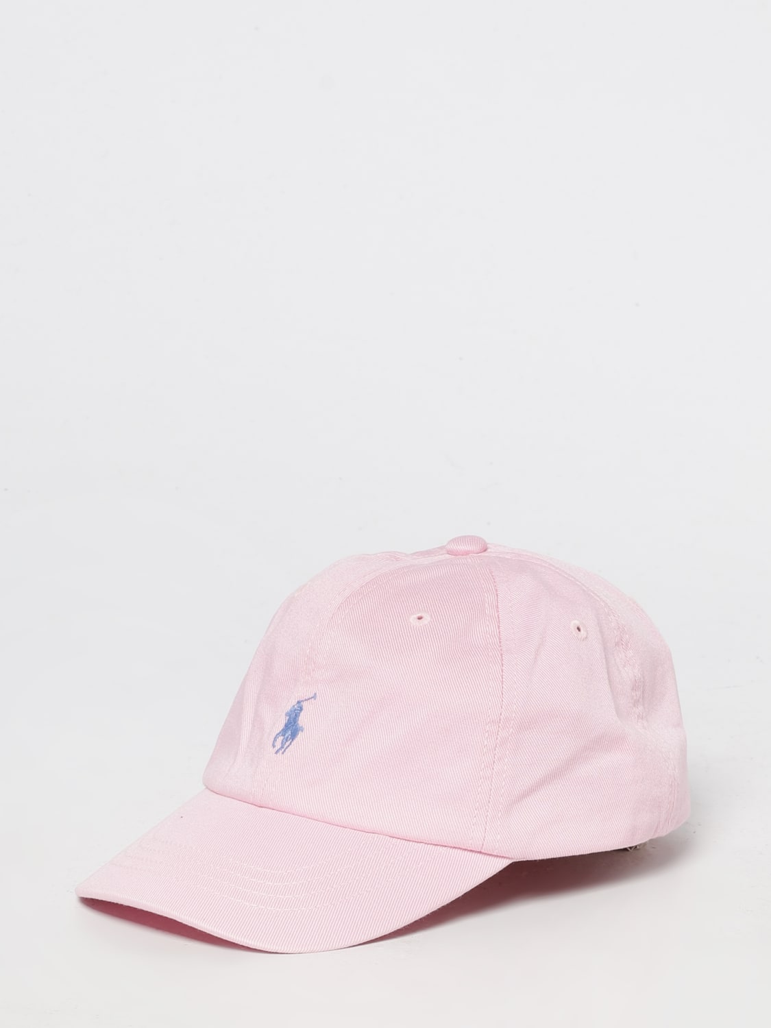 POLO RALPH LAUREN GORRO: Gorro niños Polo Ralph Lauren, Rosa - Img 1