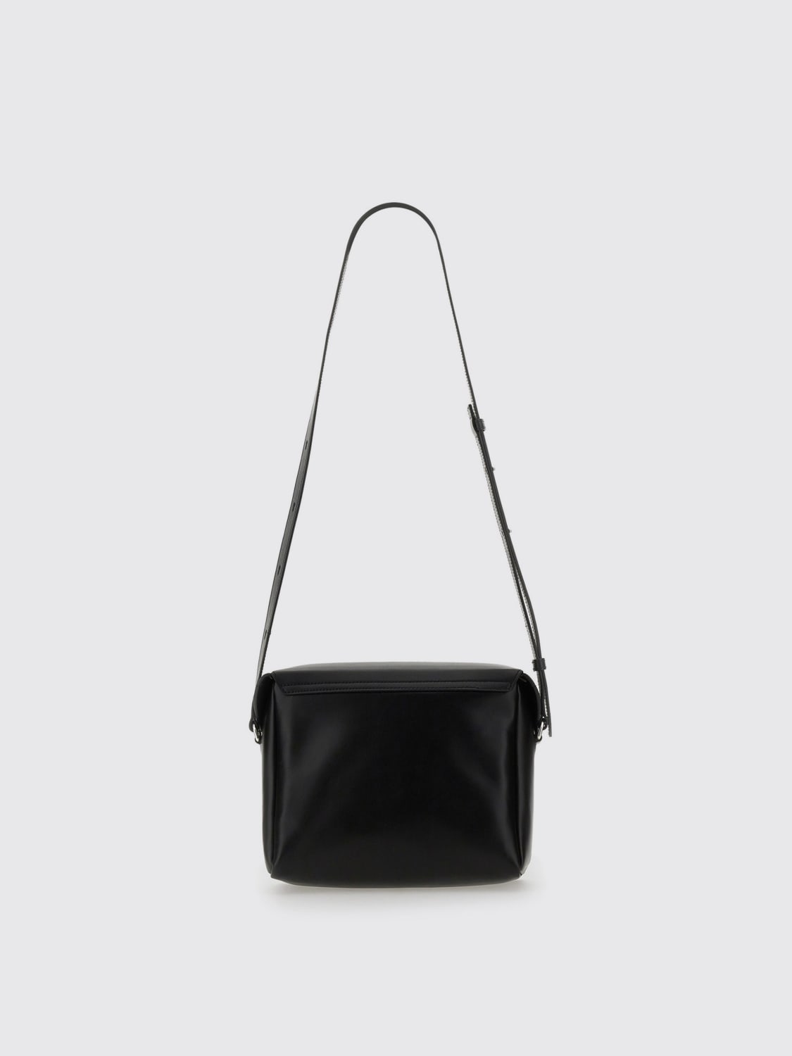 JIL SANDER BORSA A TRACOLLA: Borsa a tracolla in pelle di vitello Jil Sander, Nero - Img 2