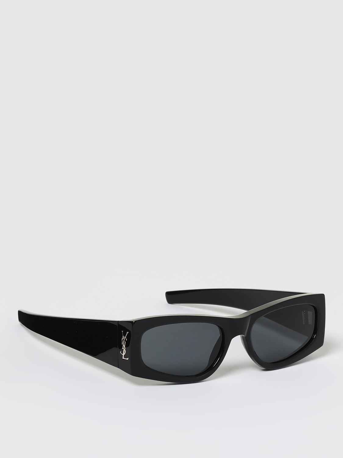 サングラス SAINT LAURENT Woman Sunglasses Black SLM140 001 Saint Laurent Slm140 Havana Female Rectangle Sunglasses