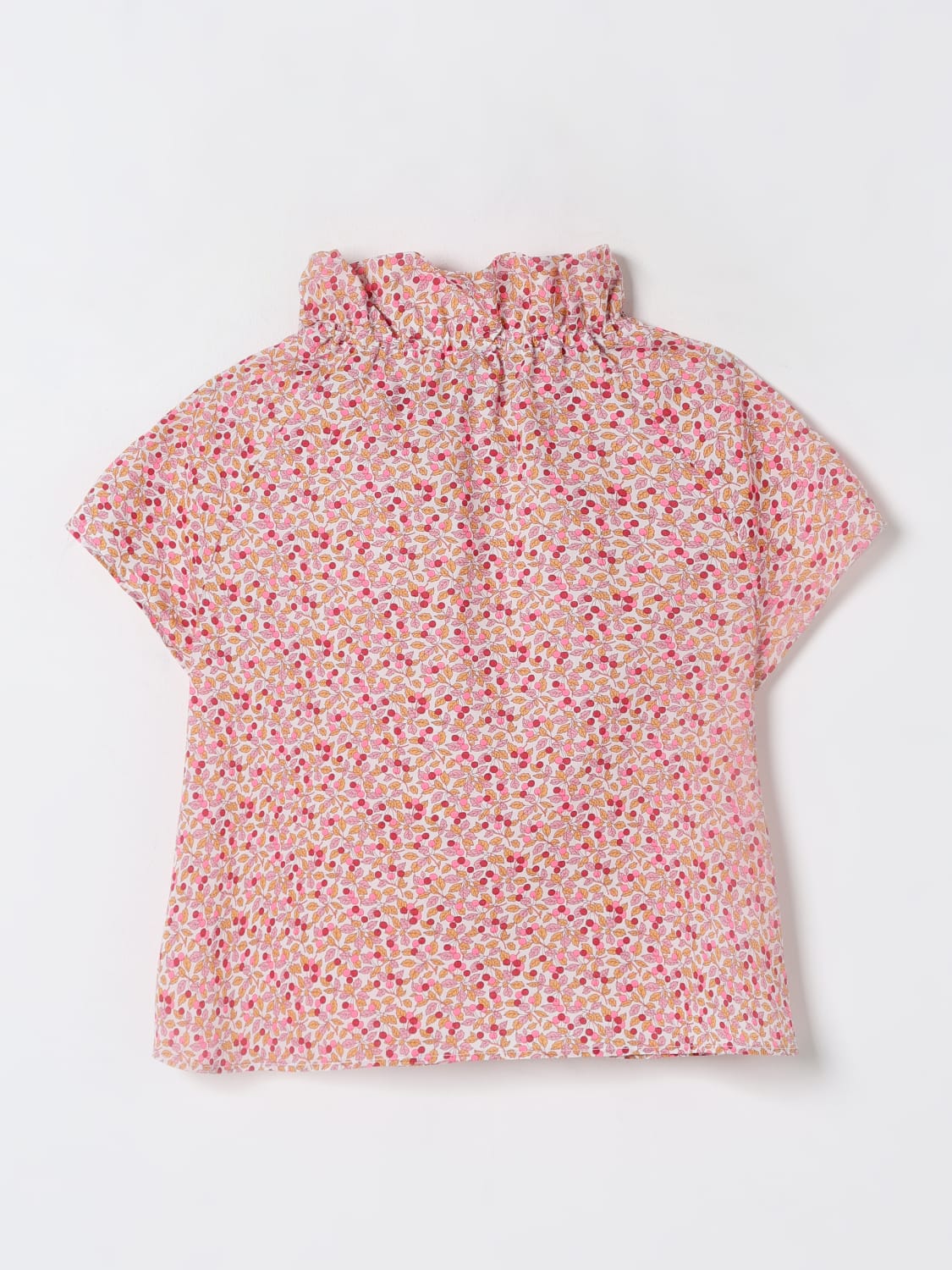 IL GUFO BLUSE: Hemd kinder Il Gufo, Orange - Img 2