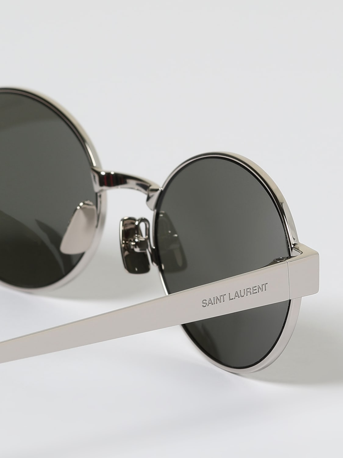 SAINT LAURENT SUNGLASSES: Sunglasses men Saint Laurent, Silver - Img 5