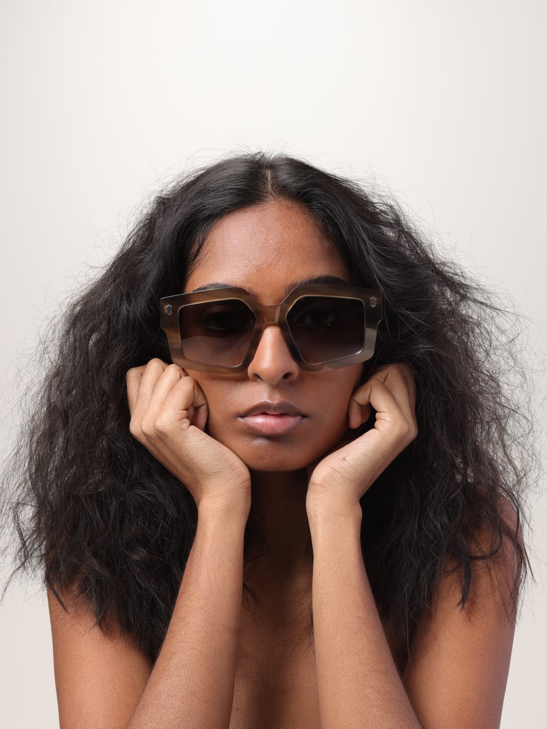 FENDI SUNGLASSES: Sunglasses woman Fendi, Brown - Img 2