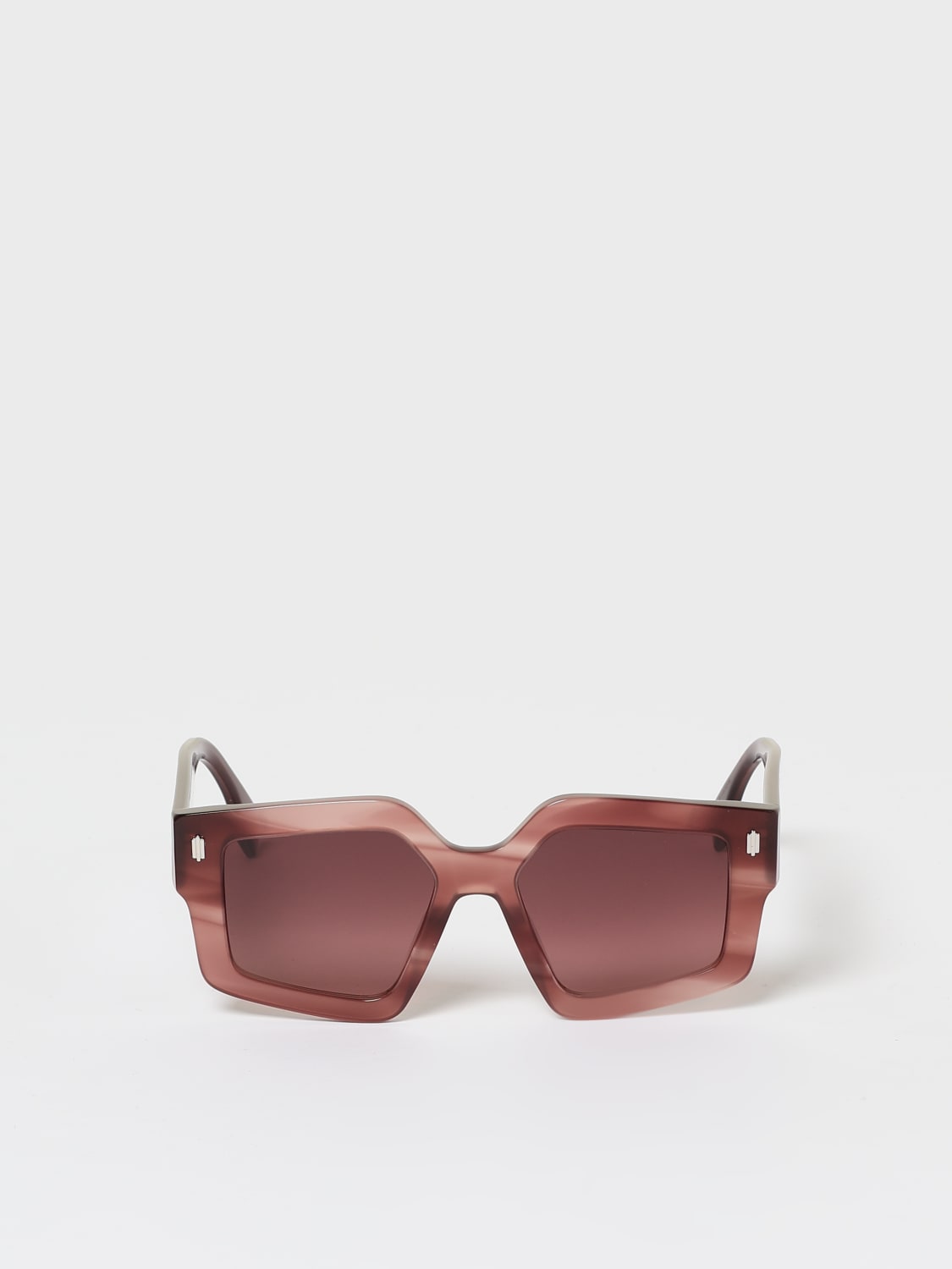 サングラス FENDI Woman Sunglasses Burgundy FE40101I 81f Fendi FE40101I XS (50 - 23) with Brown lenses and Tortoise