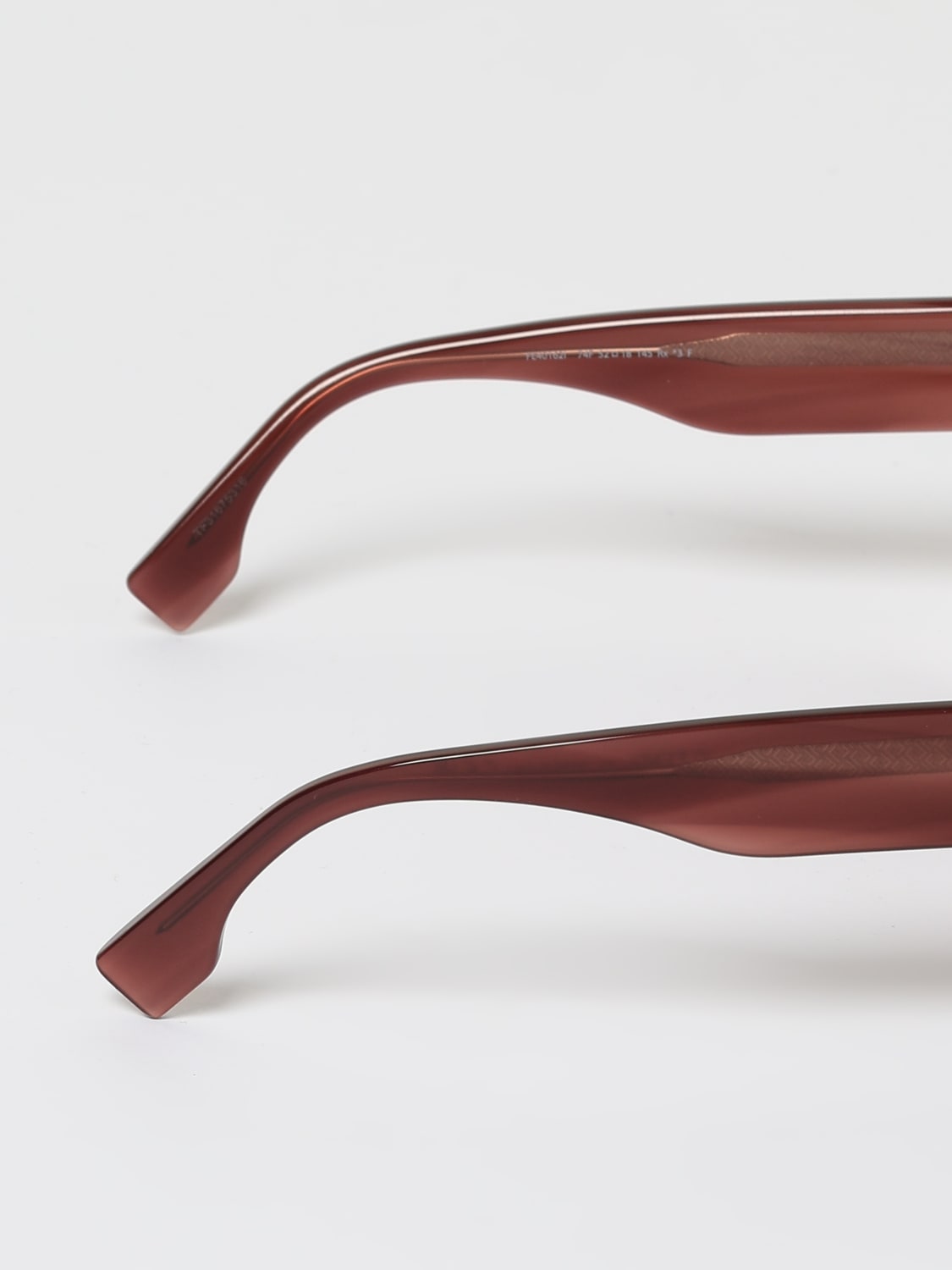 FENDI SUNGLASSES: Sunglasses woman Fendi, Burgundy - Img 4