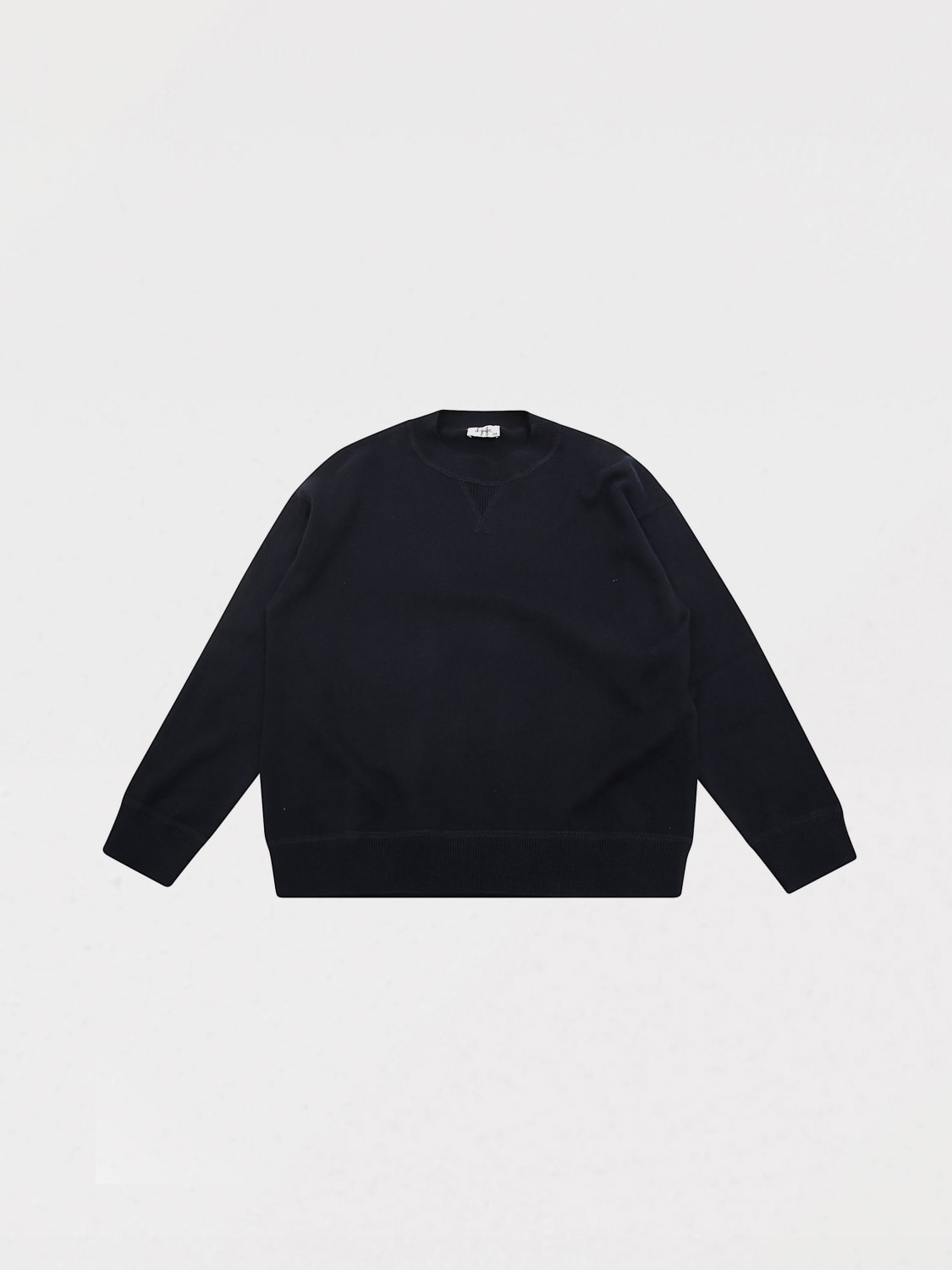 IL GUFO MAGLIA: Felpa a girocollo basic Il Gufo, Blue 1 - Img 1