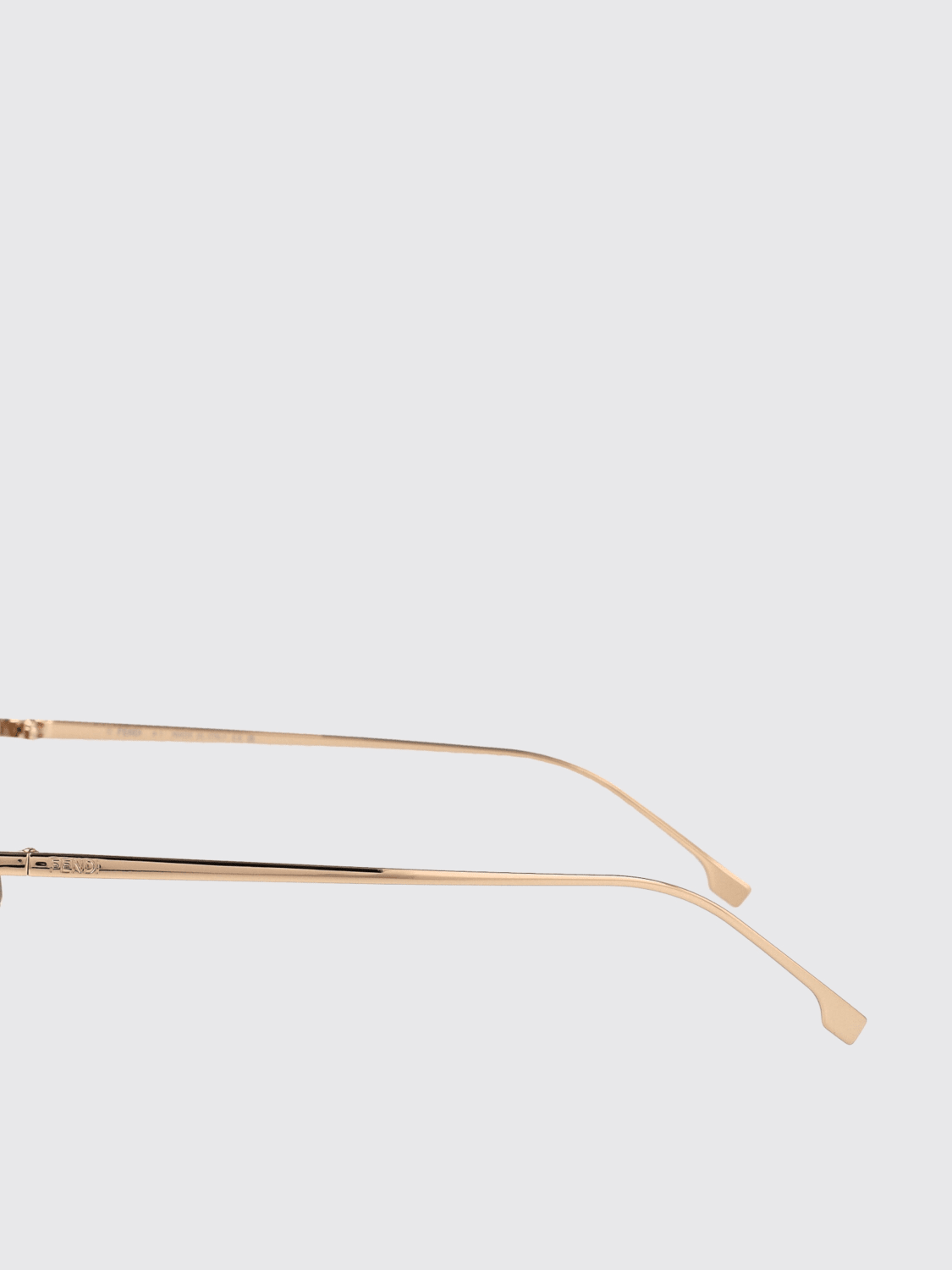 FENDI OCCHIALI DA SOLE: Occhiali da sole First Crystal Fendi, Marrone - Img 4