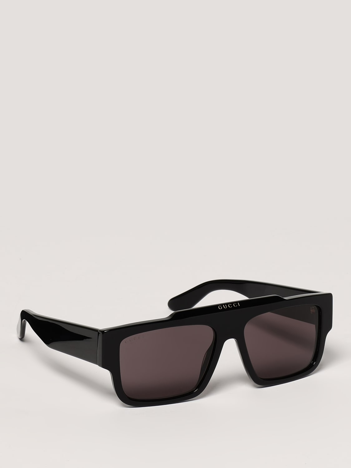 GUCCI SUNGLASSES: Sunglasses men Gucci, Black - Img 1