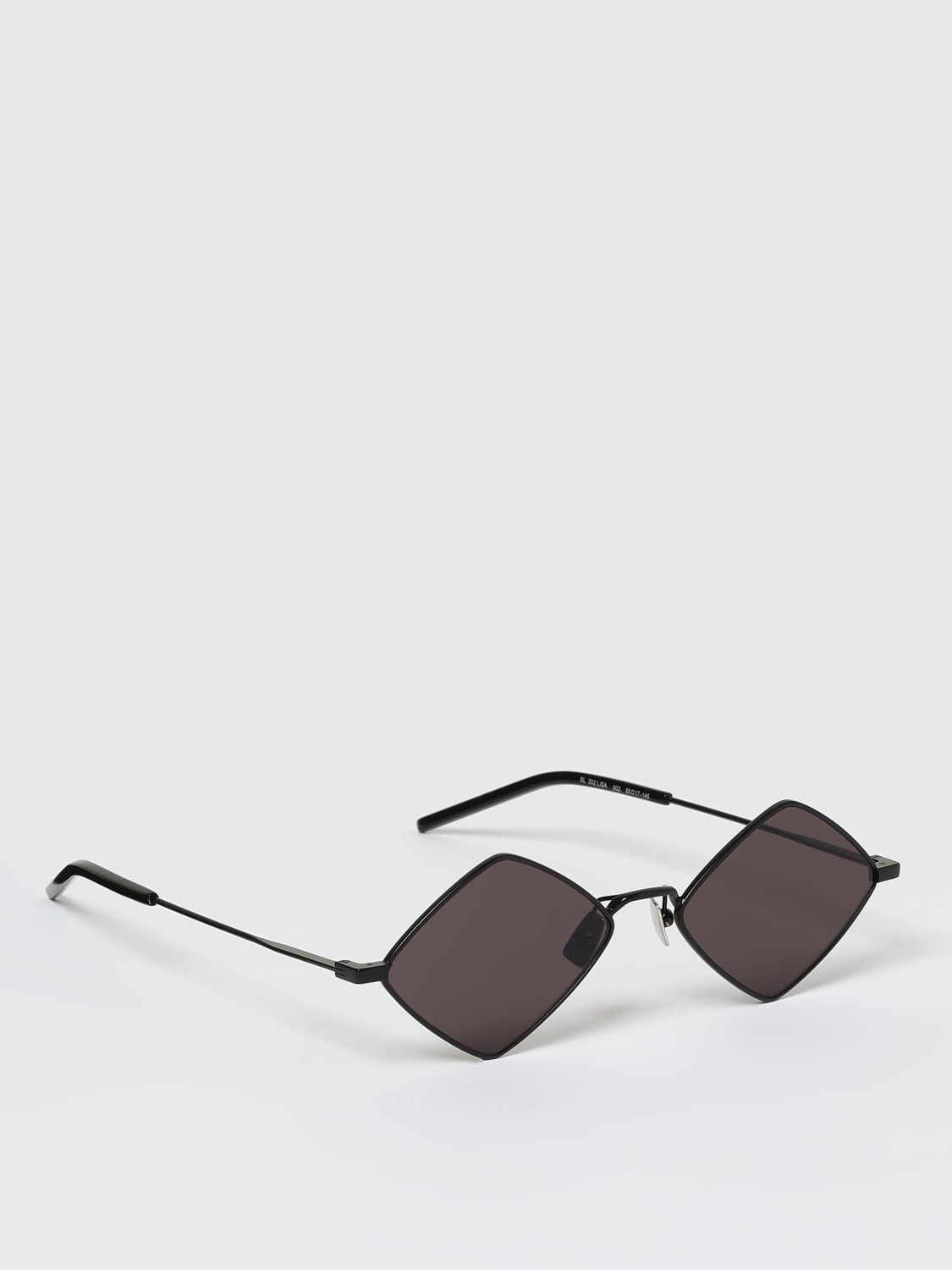 SAINT LAURENT OCCHIALI DA SOLE: Occhiali da sole SL 302 LISA 010 Silver Saint Laurent, Nero - Img 1