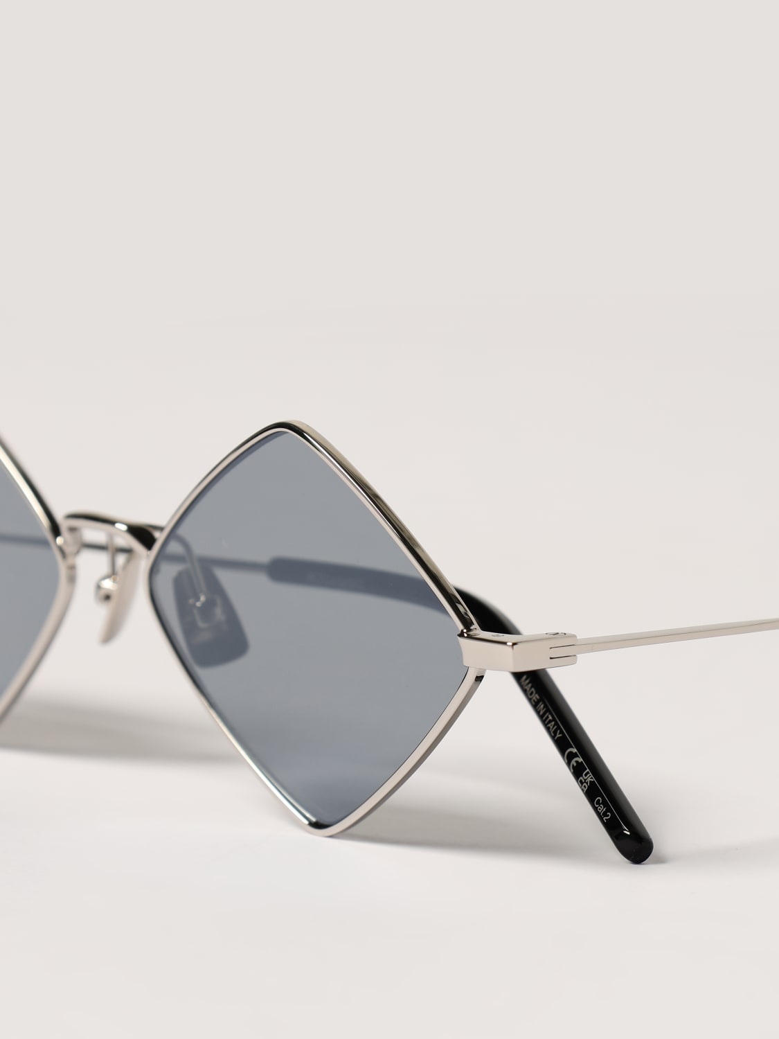 SAINT LAURENT SUNGLASSES: Sunglasses woman Saint Laurent, Silver - Img 5