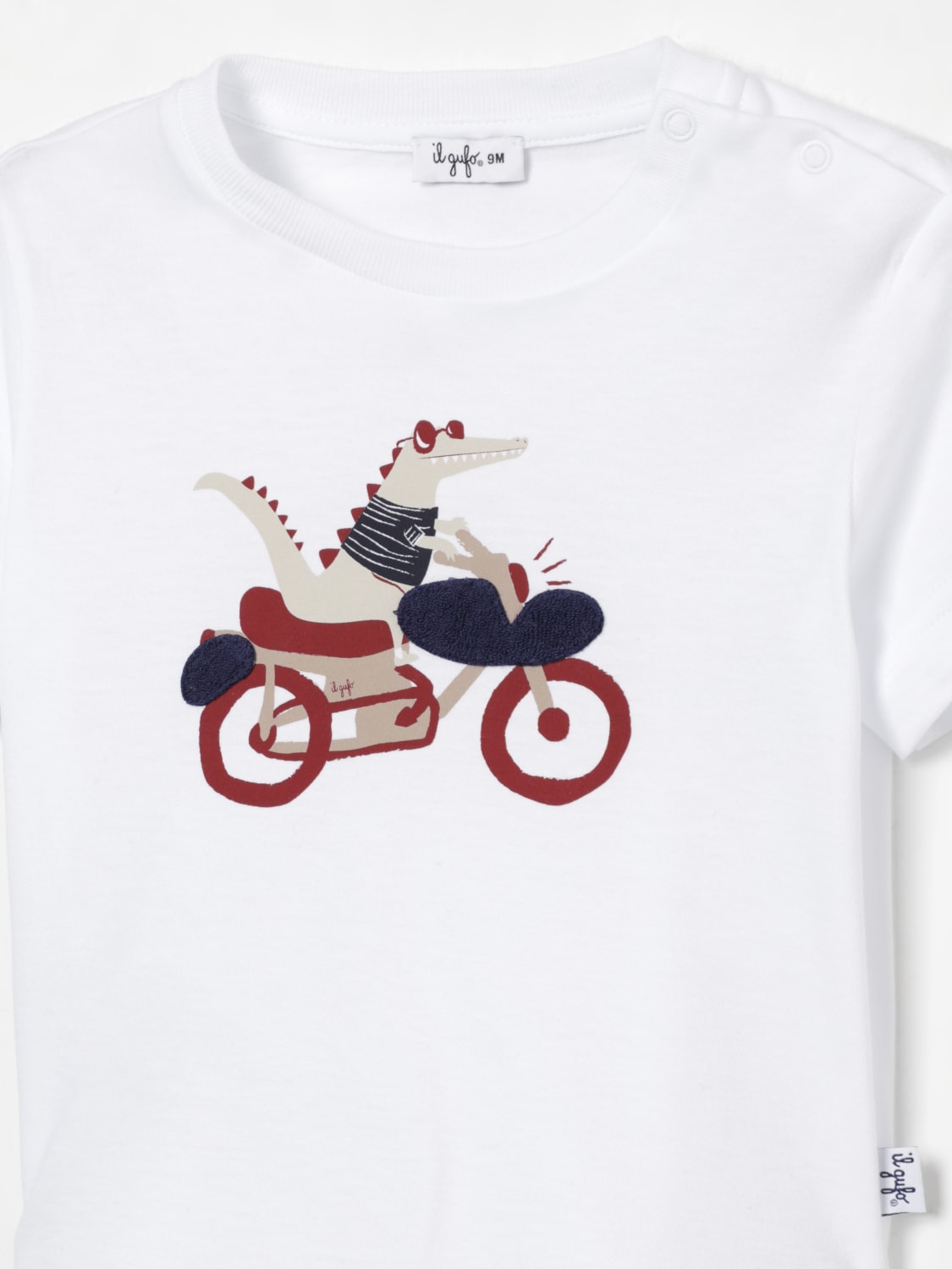 IL GUFO T-SHIRT: T-shirt enfant Il Gufo, Blanc - Img 3