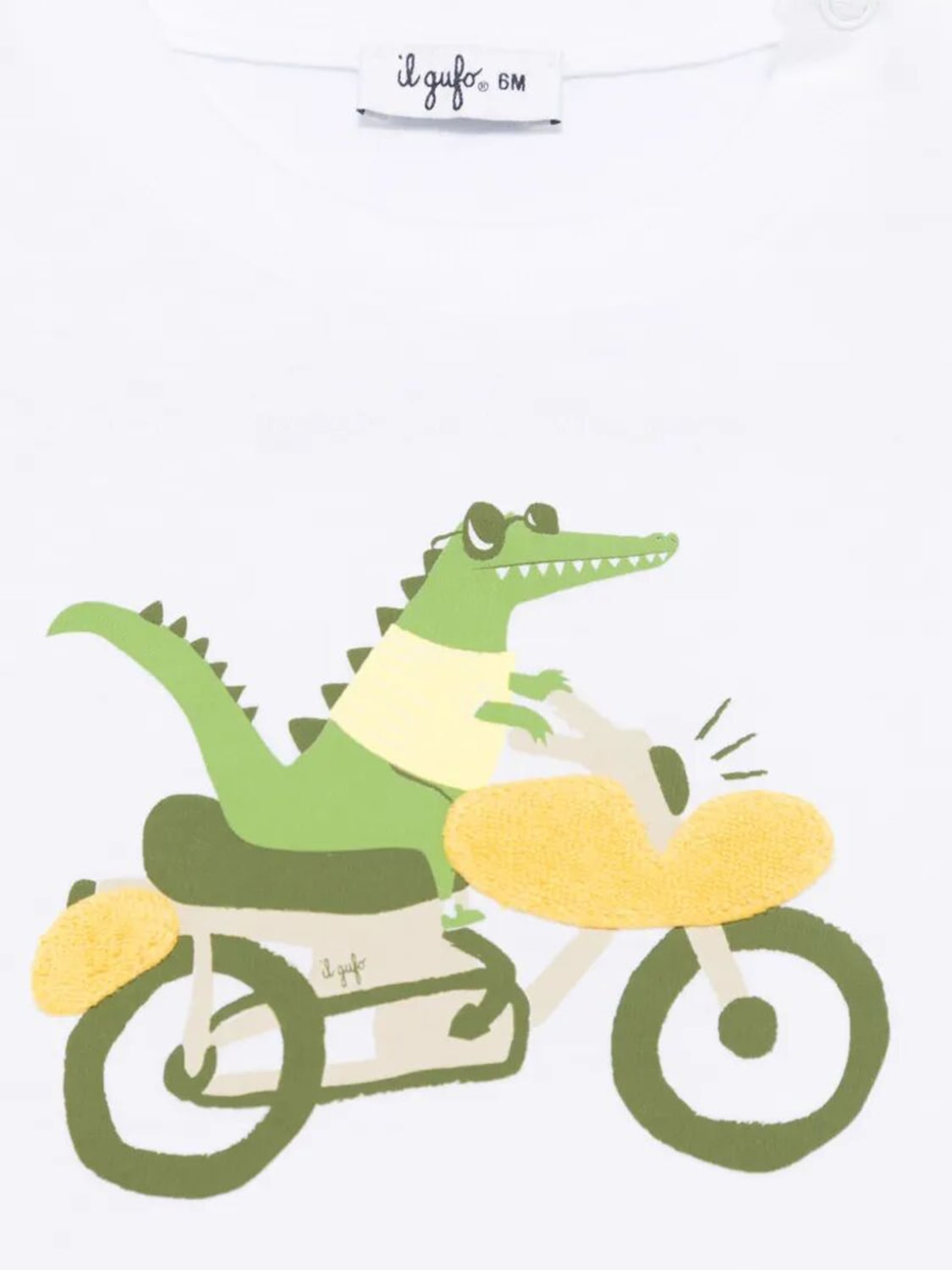 IL GUFO T-SHIRT: T-shirt kids Il Gufo, Green - Img 3