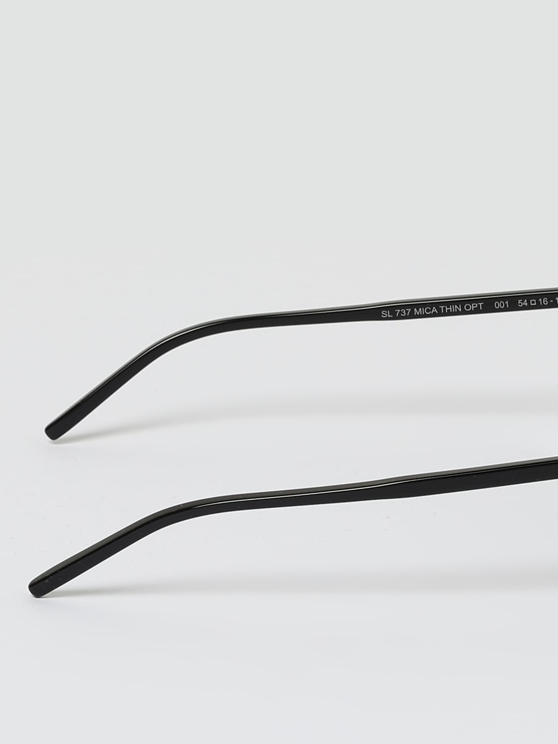 メガネ SAINT LAURENT Woman Optical frames Black SL737 001 Saint Laurent™ SL 737 MICA THIN 001 54 Black Sunglasses