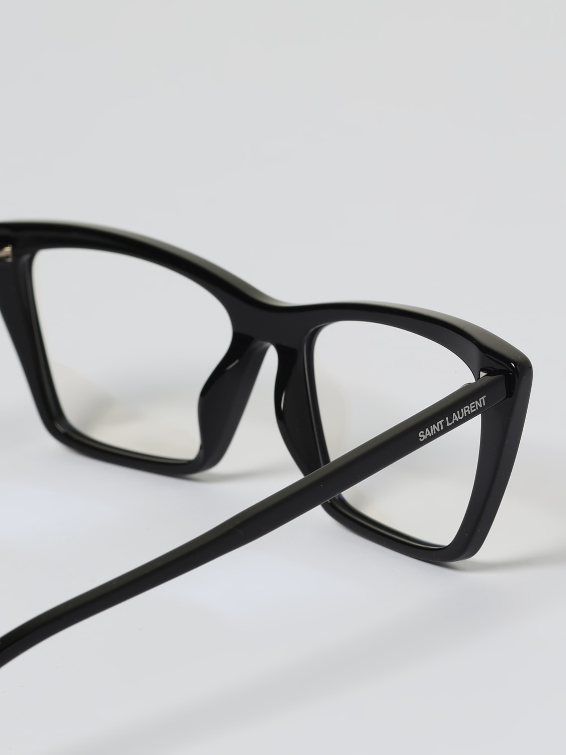メガネ SAINT LAURENT Woman Optical frames Black SL737 001 Saint Laurent™ SL 737 MICA THIN 001 54 Black Sunglasses