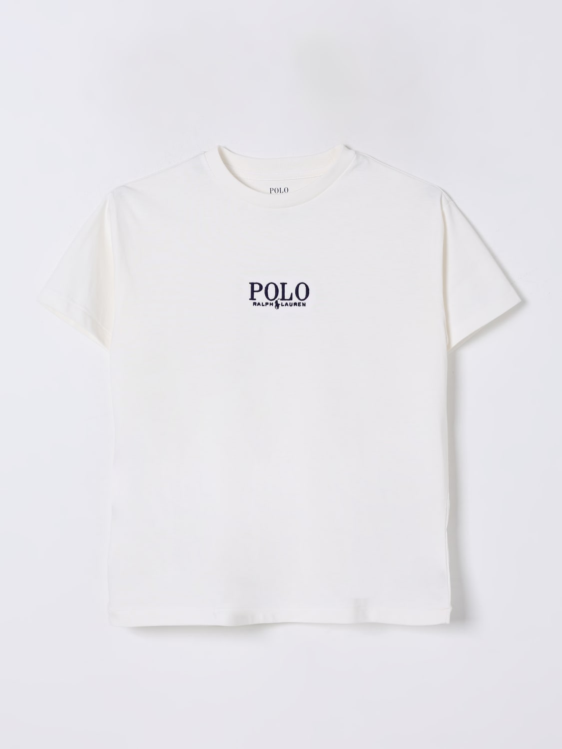 POLO RALPH LAUREN T-SHIRT: T-shirt kinder Polo Ralph Lauren, Schwarz - Img 1