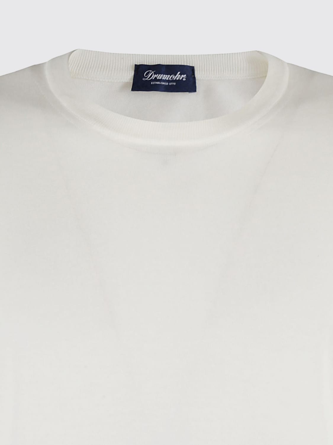 DRUMOHR PULLOVER: Pullover herren Drumohr, Milch - Img 3