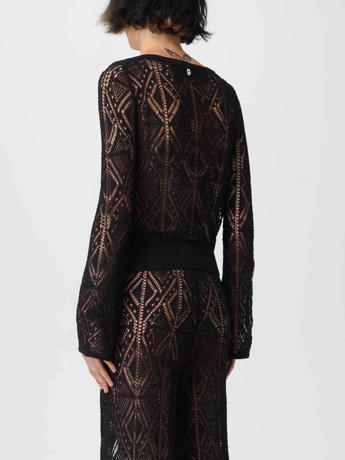 LIU JO PULLOVER: Pullover damen Liu Jo, Schwarz - Img 2