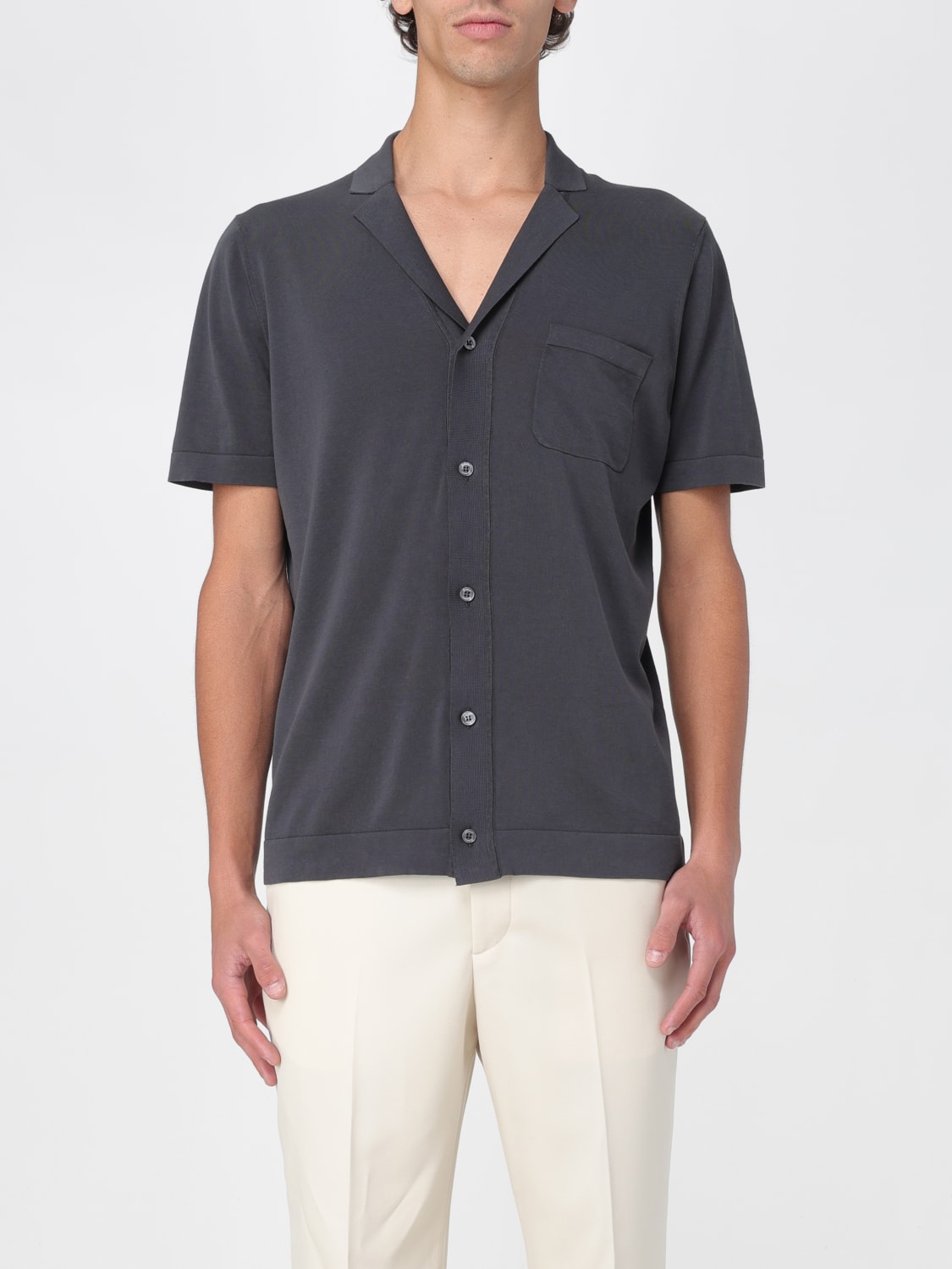 DRUMOHR SHIRT: Shirt men Drumohr, Black - Img 1