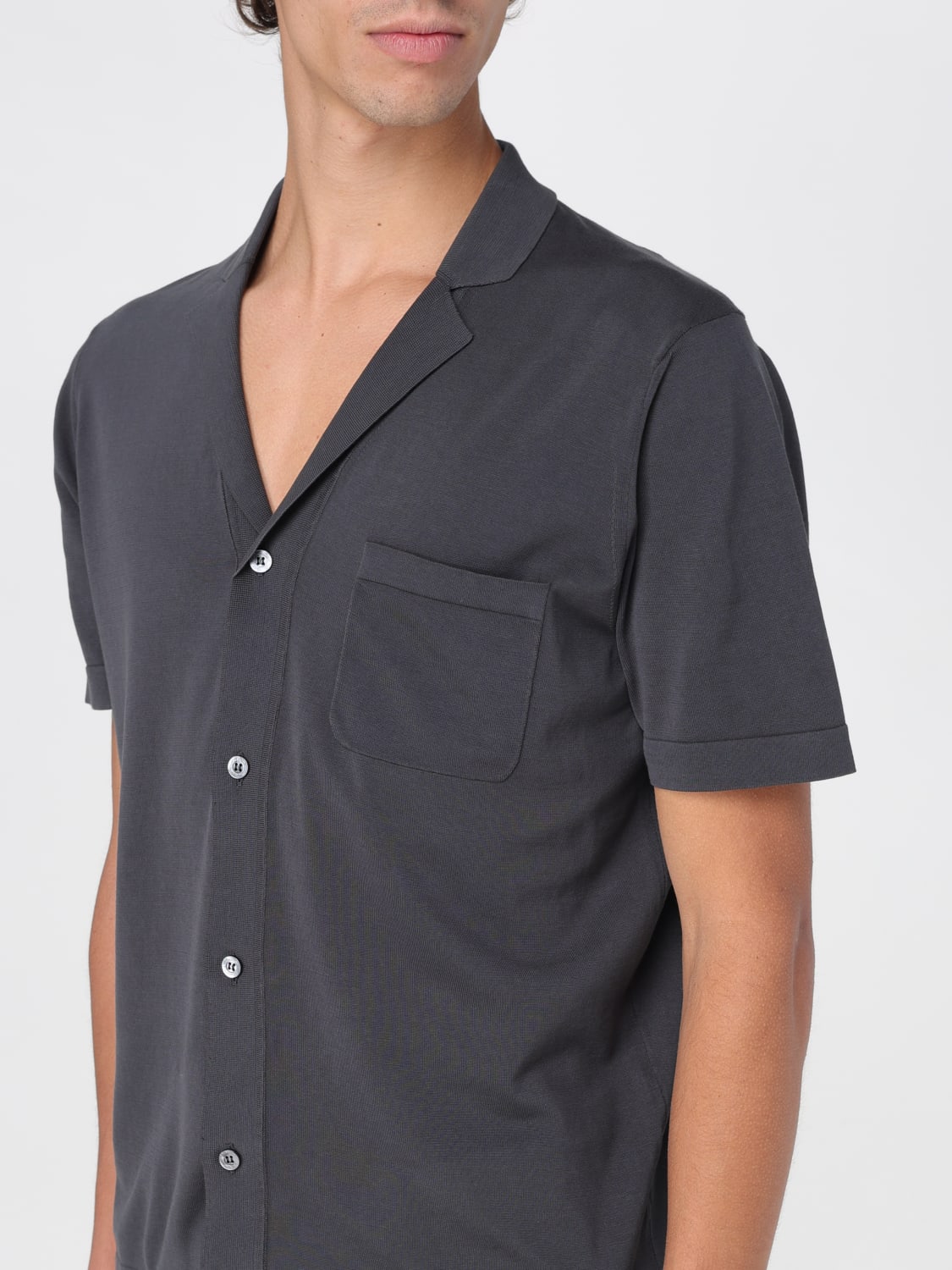 DRUMOHR SHIRT: Shirt men Drumohr, Black - Img 3