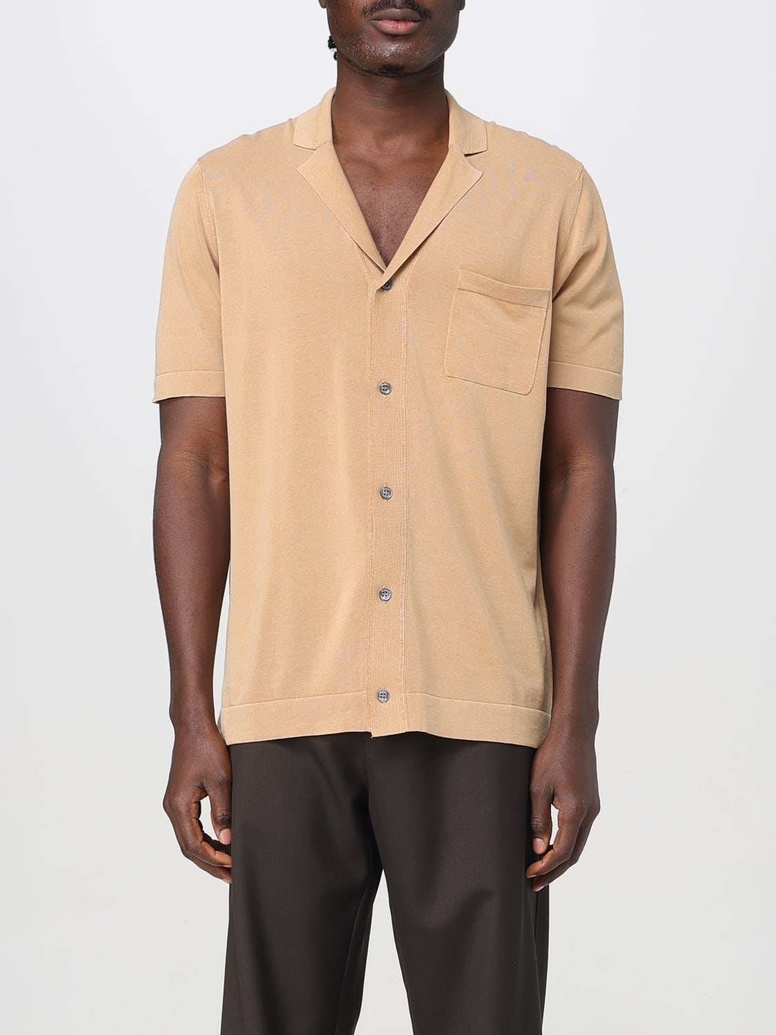 DRUMOHR SHIRT: Shirt men Drumohr, Brown - Img 1