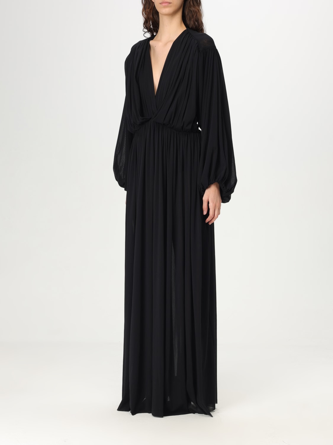 PHILOSOPHY DI LORENZO SERAFINI ROBE: Robes femme Philosophy Di Lorenzo Serafini, Noir - Img 3
