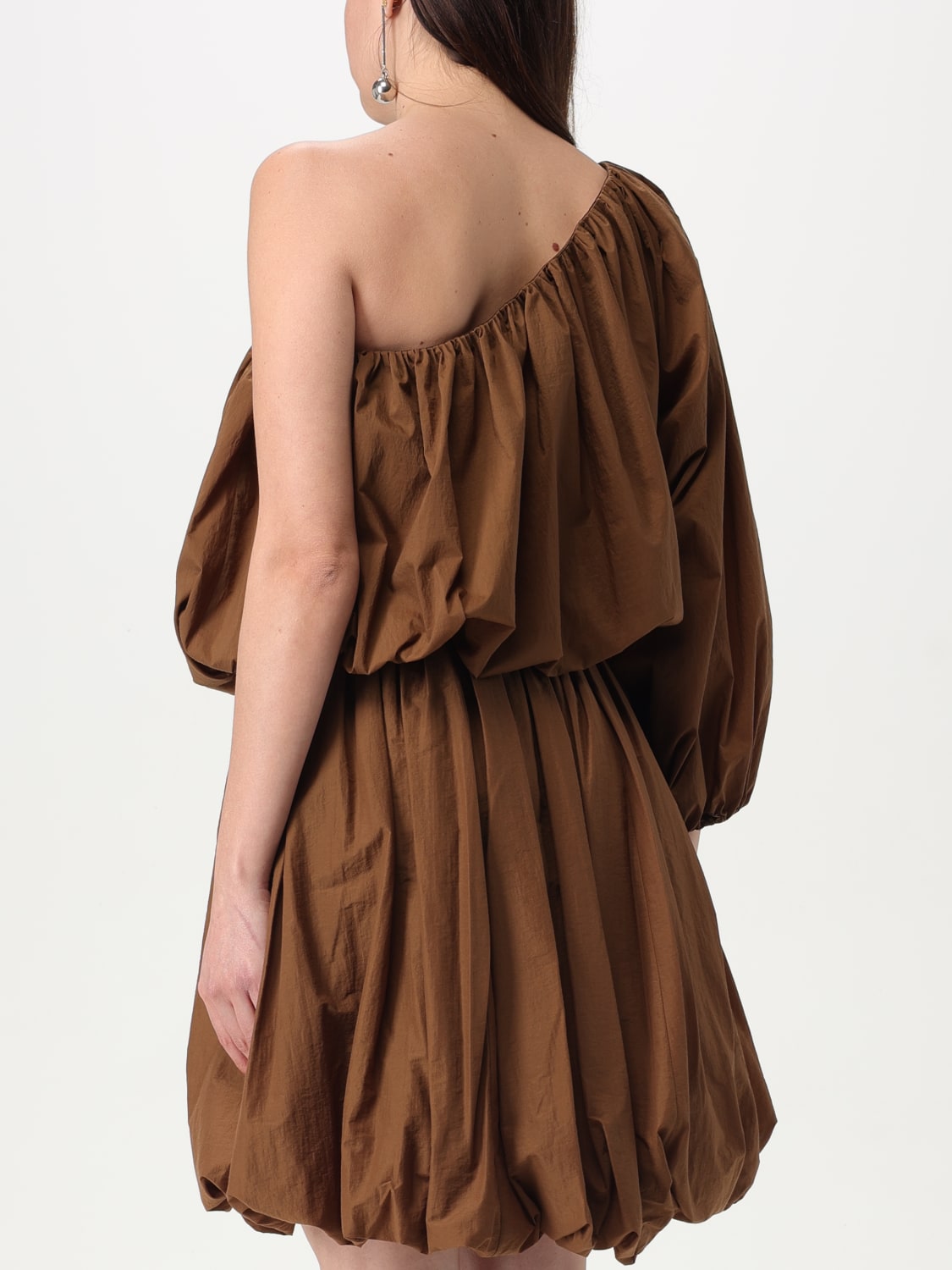 PHILOSOPHY DI LORENZO SERAFINI TOP: Chemise femme Philosophy Di Lorenzo Serafini, Marron - Img 3