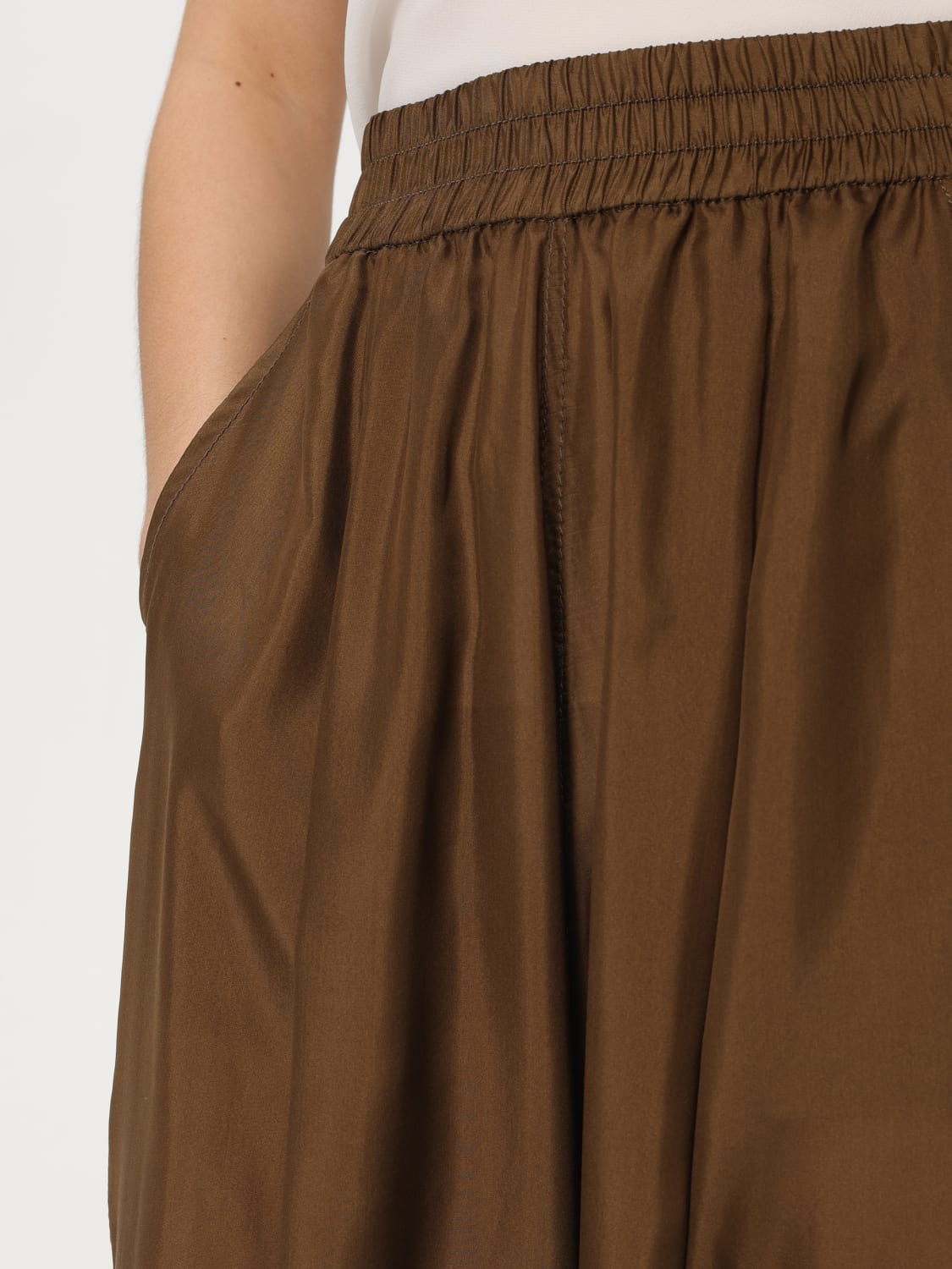 パンツ PHILOSOPHY DI LORENZO SERAFINI Woman Pants Brown 03102116 PHILOSOPHY DI LORENZO SERAFINI: Pants woman - Brown