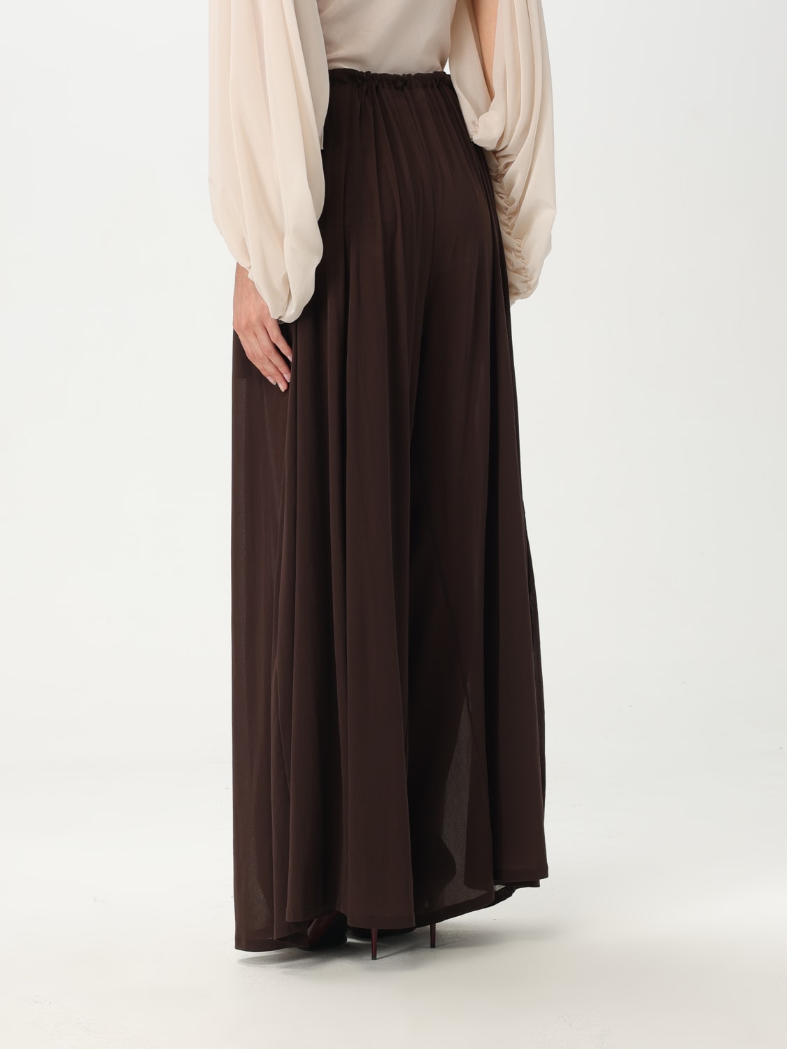 PHILOSOPHY DI LORENZO SERAFINI PANTS: Pants woman Philosophy Di Lorenzo Serafini, Brown - Img 3