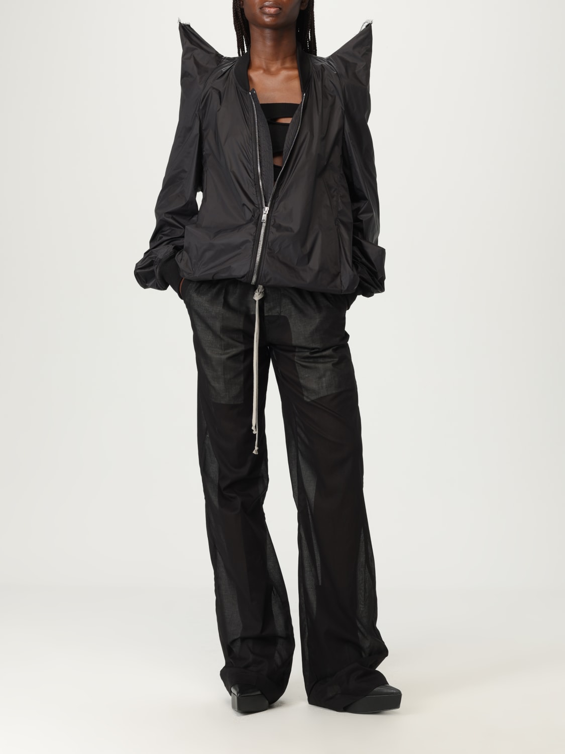 パンツ RICK OWENS Woman Pants Black RP01E7325CV 09 RICK OWENS：パンツ レディース - ブラック | GIGLIO.COM