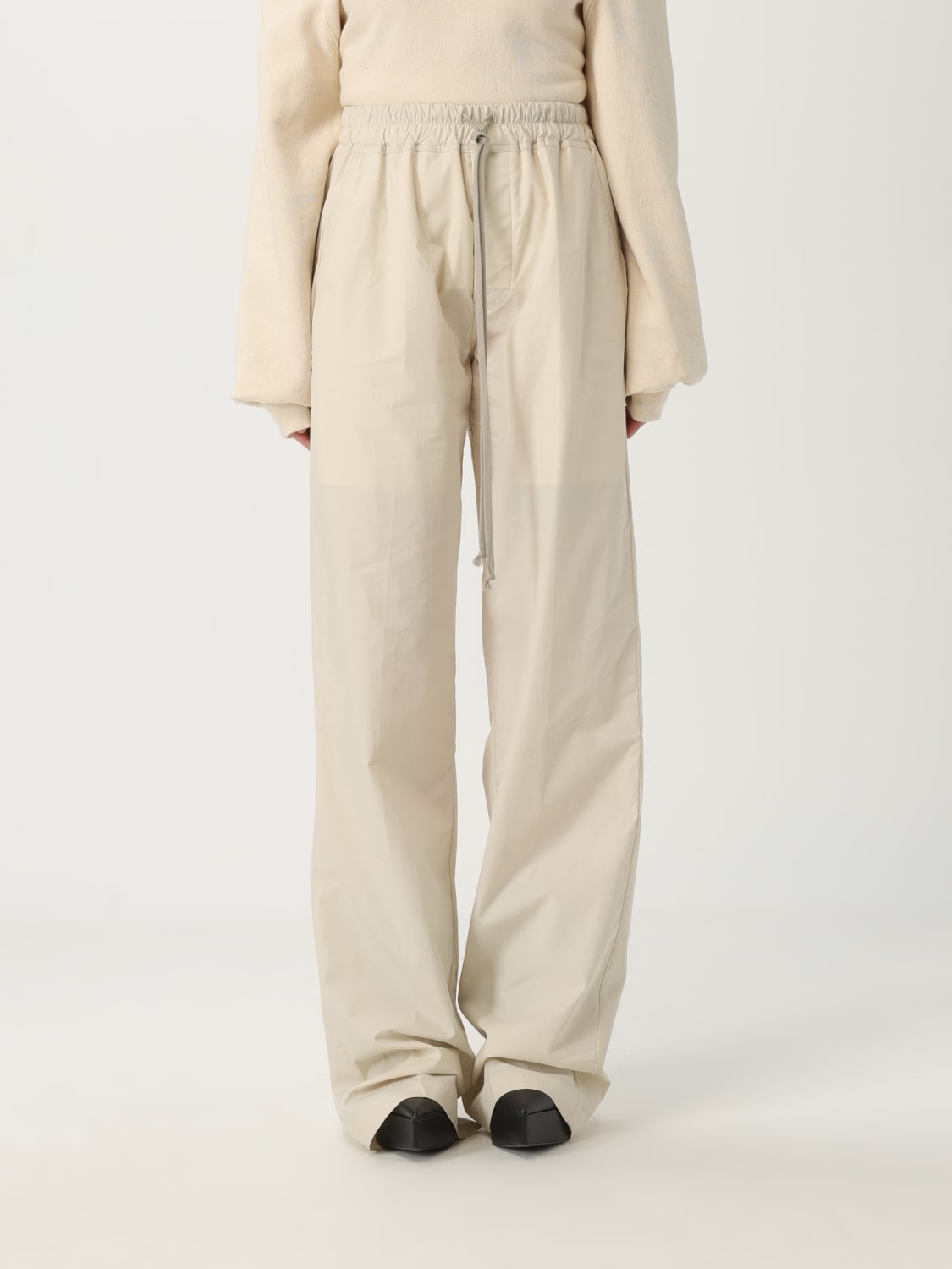 パンツ RICK OWENS Woman Pants Beige RP01E7325P 41 RICK OWENS: Pants woman - Beige | Rick Owens pants