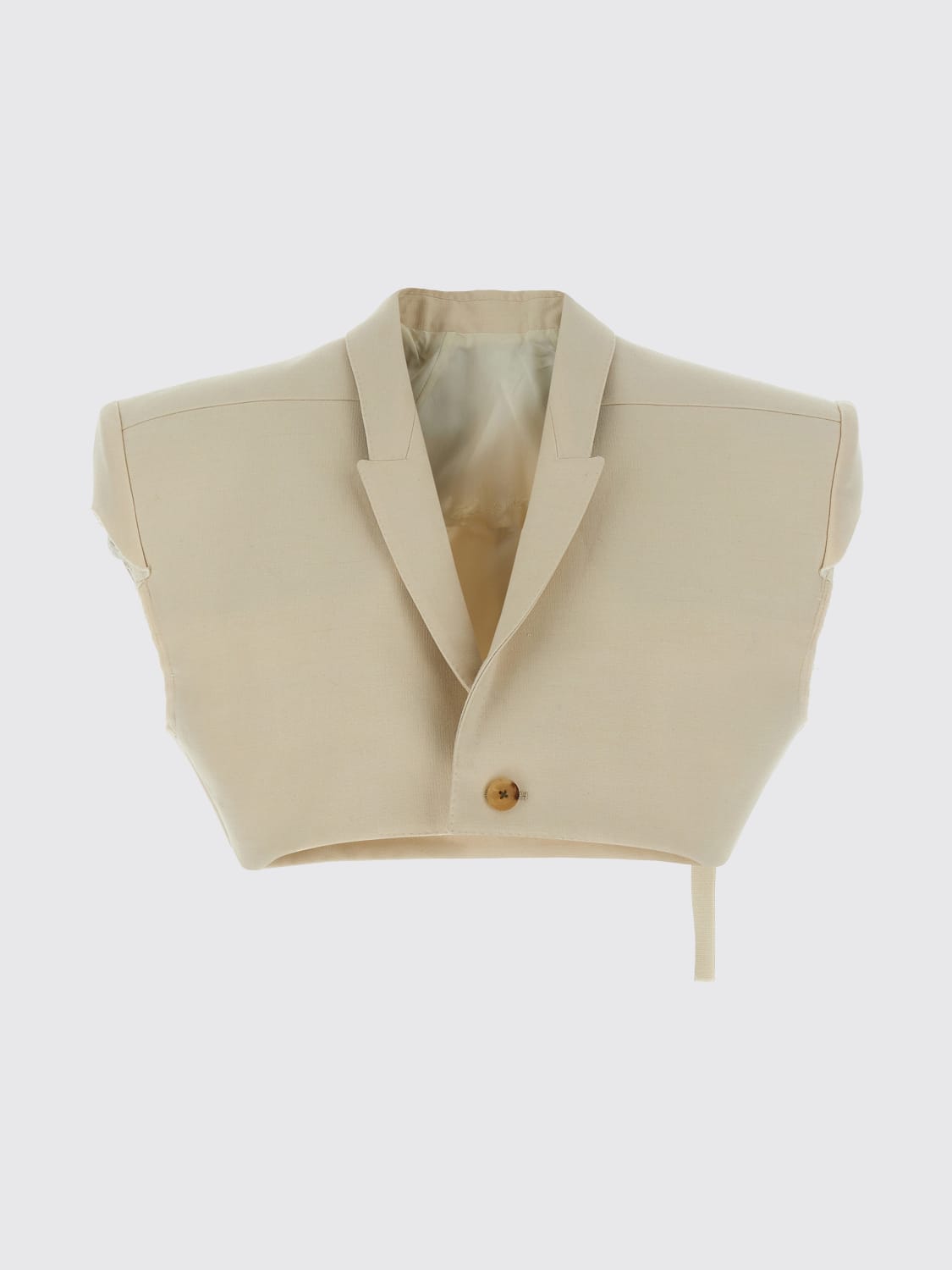 RICK OWENS WESTE: Weste damen Rick Owens, Beige - Img 1