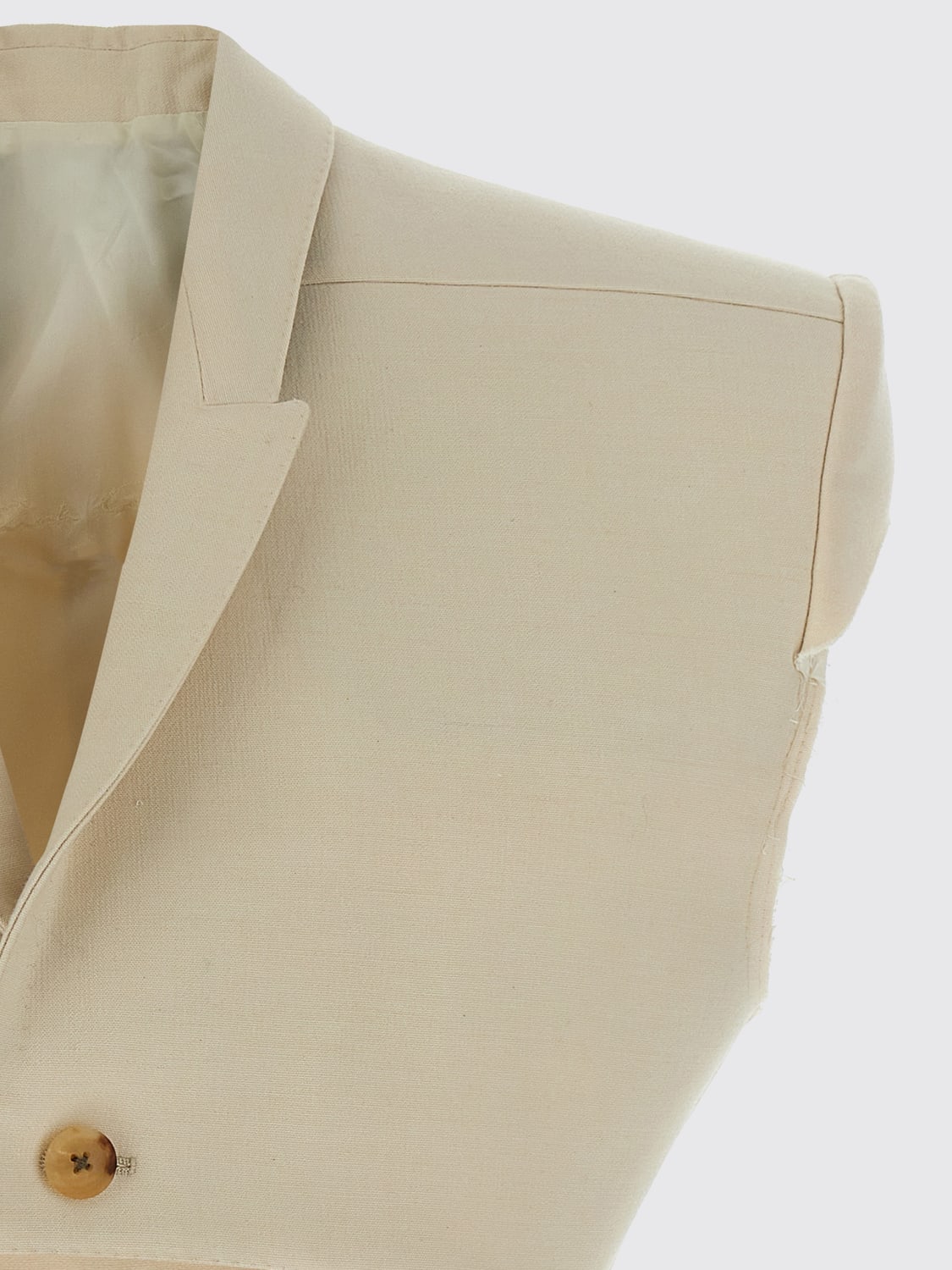 RICK OWENS WESTE: Weste damen Rick Owens, Beige - Img 3