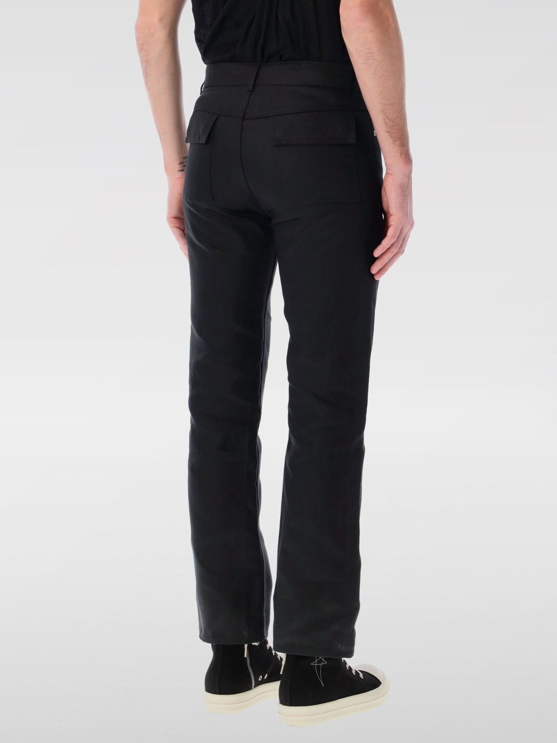 RICK OWENS HOSE: Hose herren Rick Owens, Schwarz - Img 2