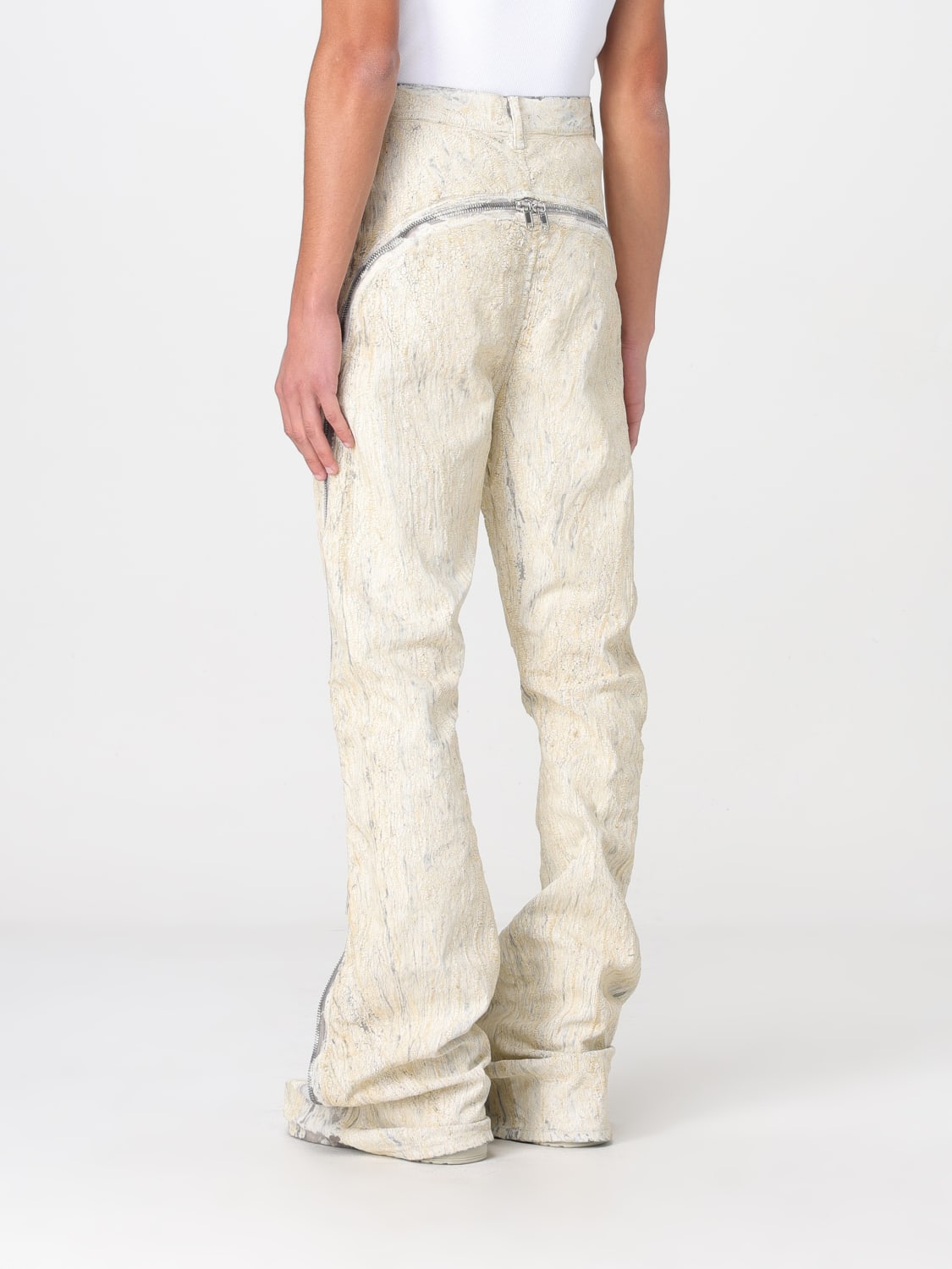 RICK OWENS JEANS: Jeans homme Rick Owens, Or - Img 3