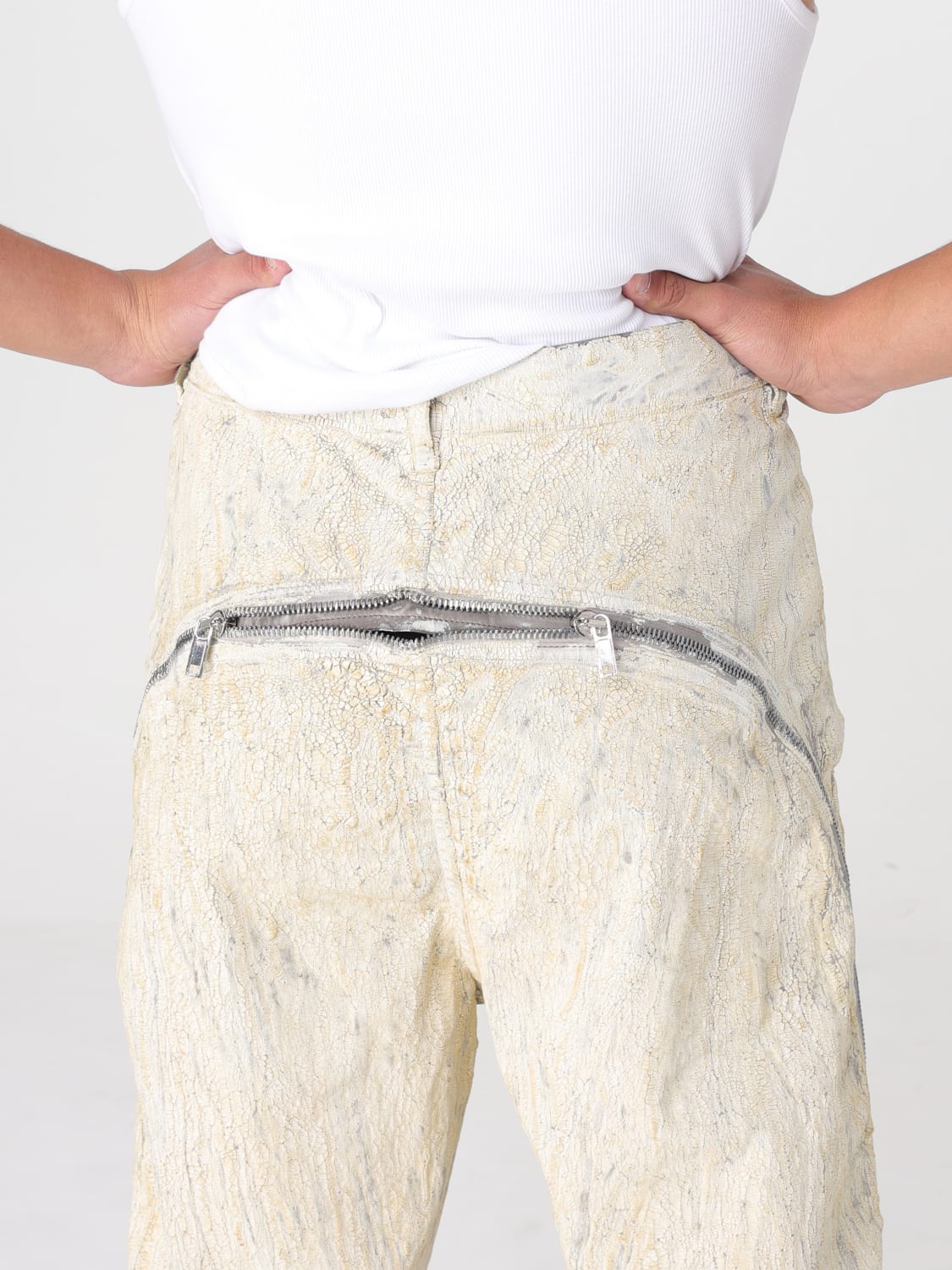 RICK OWENS JEANS: Jeans homme Rick Owens, Or - Img 5