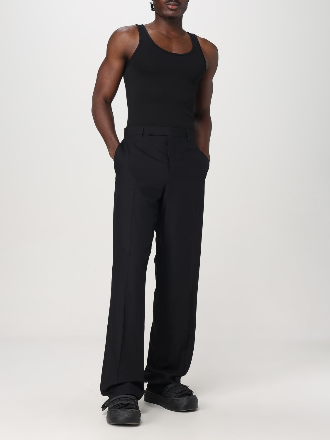 RICK OWENS PANTS: Pants men Rick Owens, Black - Img 2