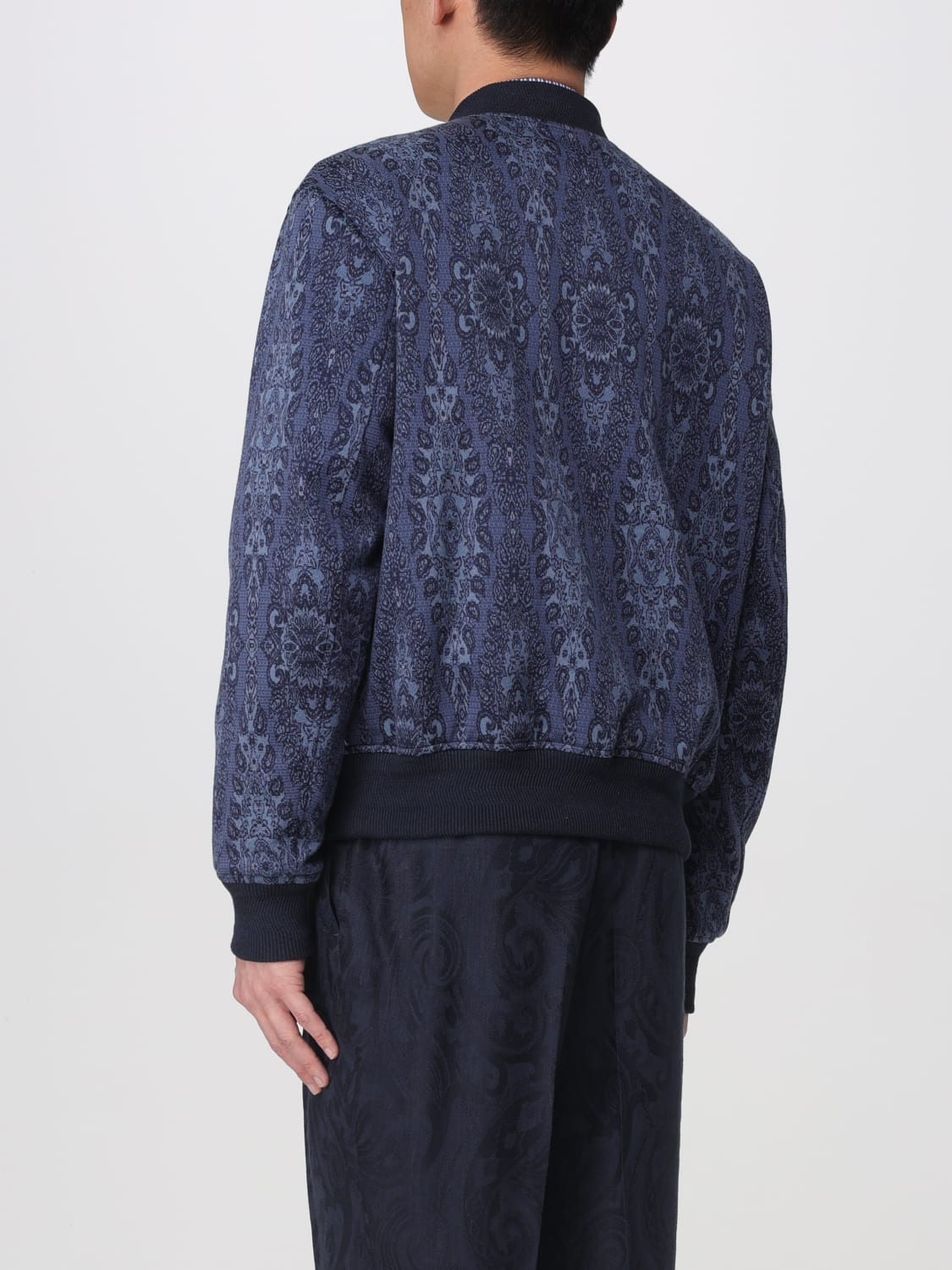 ETRO JACKET: Coat men Etro, Blue - Img 3