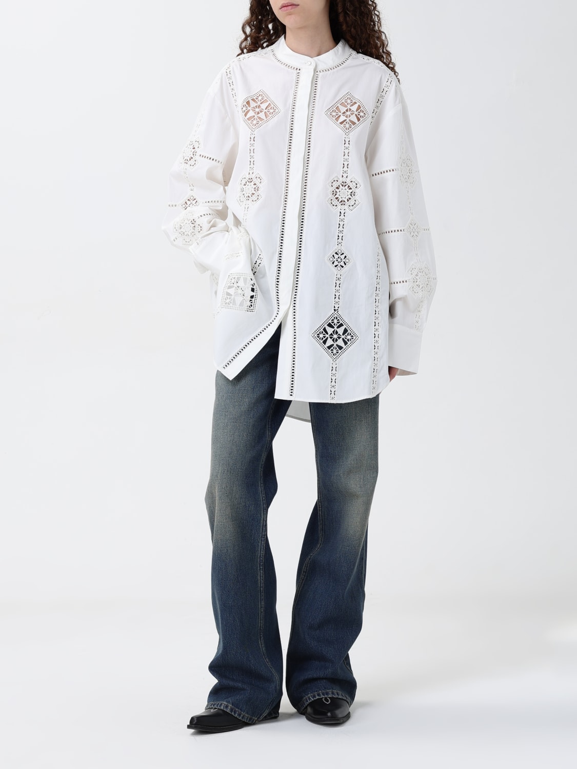 ISABEL MARANT SHIRT: Top woman Isabel Marant, White - Img 2