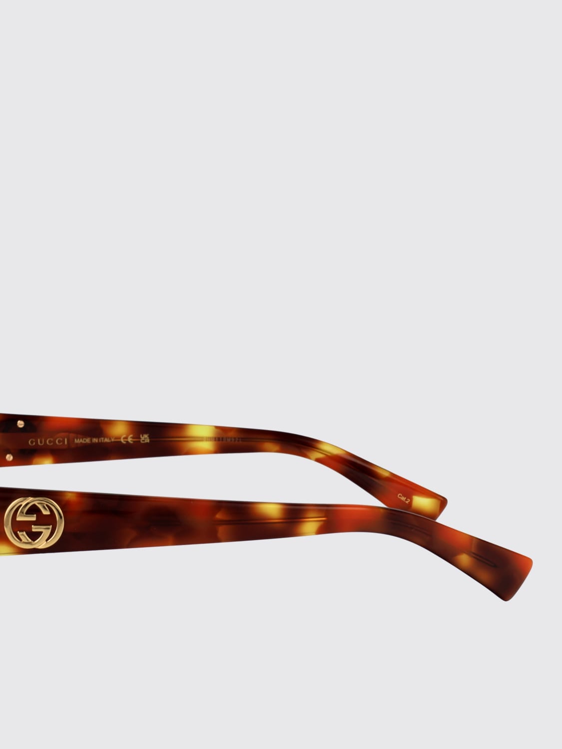 GUCCI SUNGLASSES: Sunglasses woman Gucci, Brown - Img 4