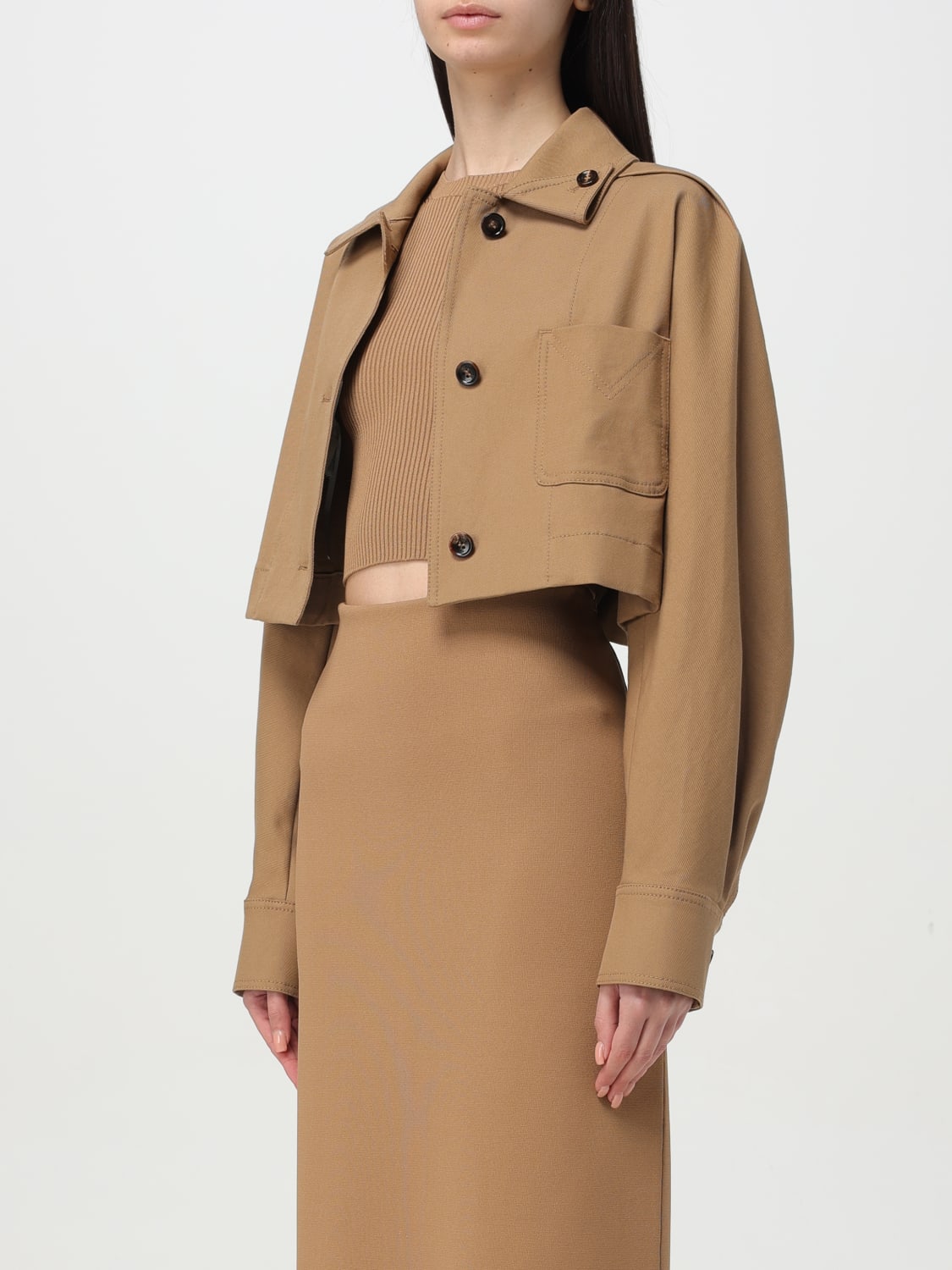 MAX MARA VESTE: Veste femme Max Mara, Marron - Img 4