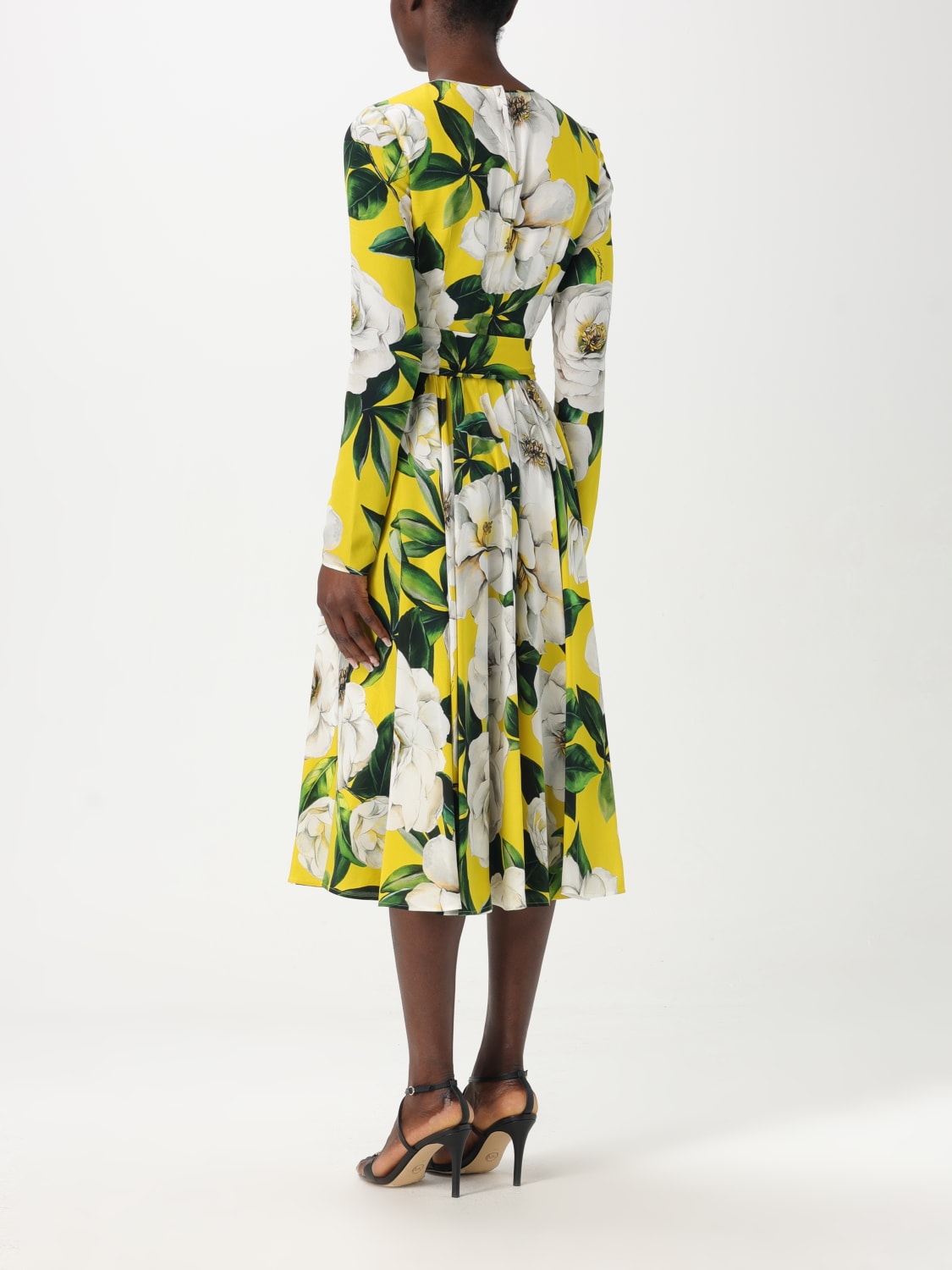 DOLCE & GABBANA ABITO: Abito Dolce & Gabbana in viscosa con stampa floreale , Fantasia - Img 2