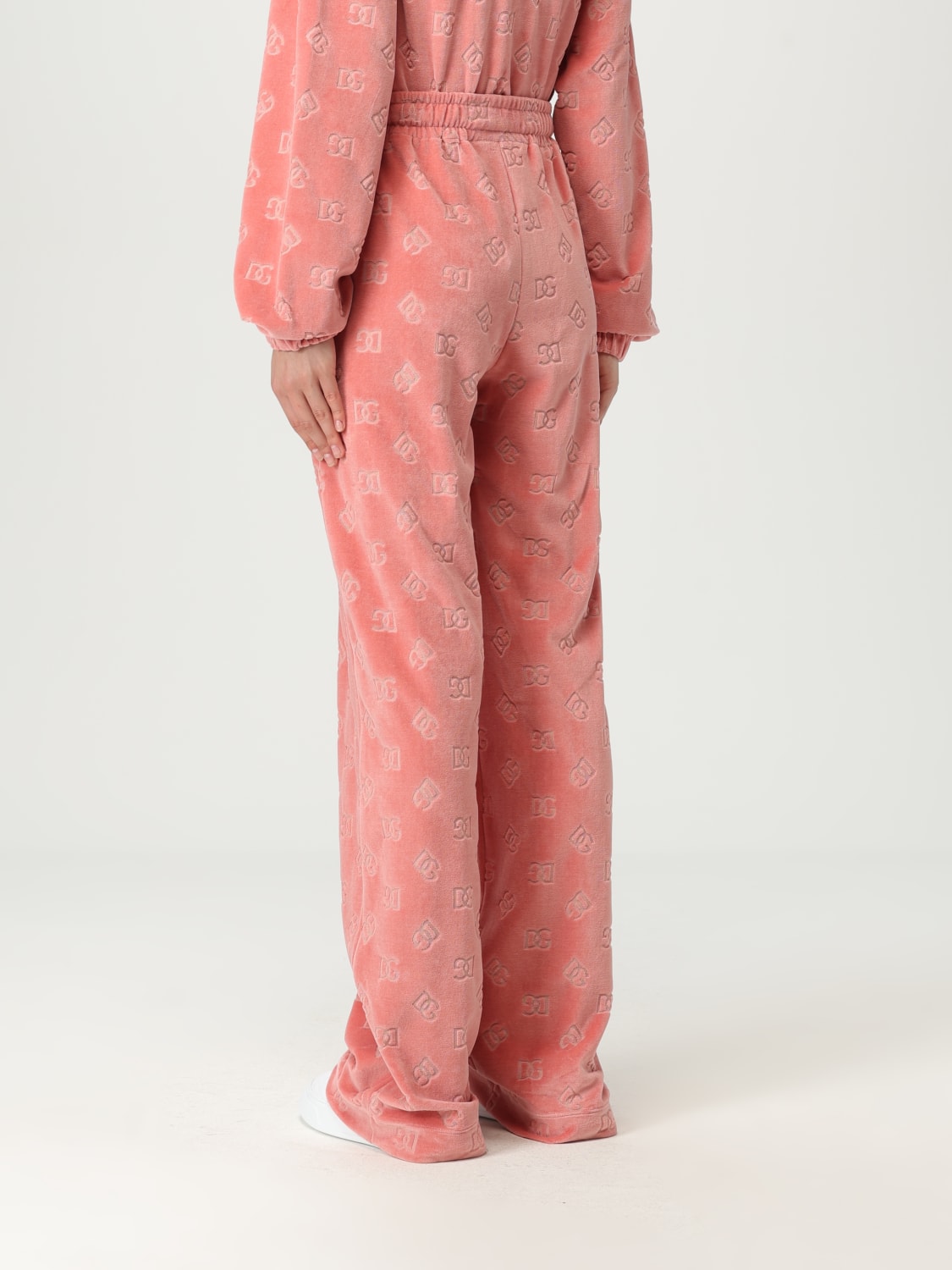 DOLCE & GABBANA: Pants woman - Pink | Dolce & Gabbana pants