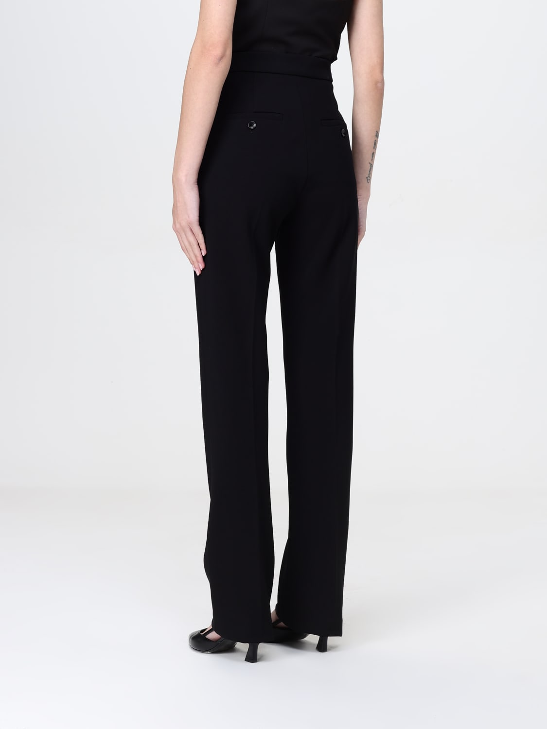 パンツ MAX MARA Woman Pants Black 2511131072600 003 MAX MARA: Pants woman - Black | Max Mara pants 2511131072600