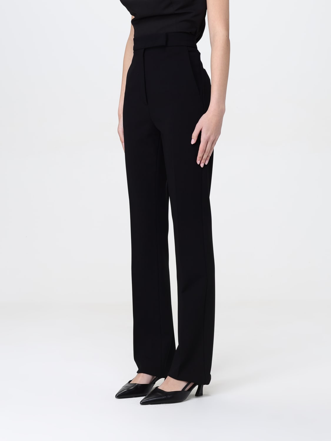 MAX MARA PANTALON: Pantalon femme Max Mara, Noir - Img 4