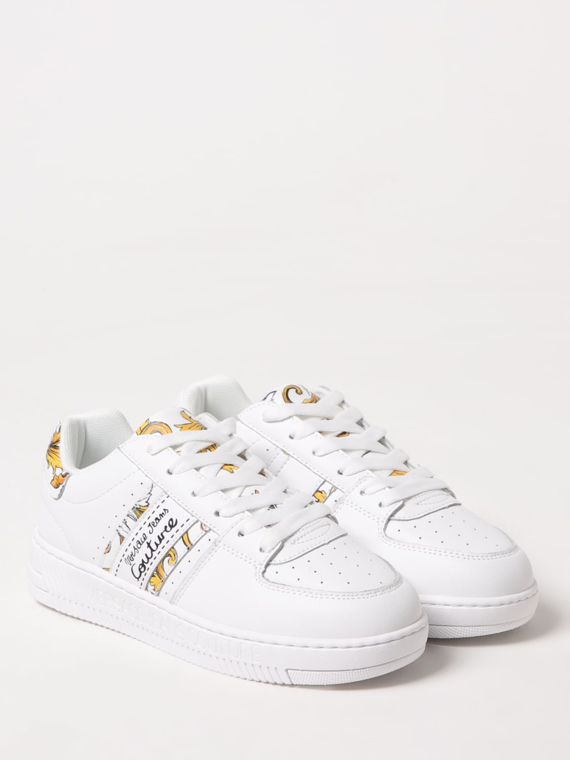 スニーカー VERSACE JEANS COUTURE Woman Sneakers White 78VA3SJ7ZPB11 G03 VERSACE JEANS COUTURE: Sneakers woman - White | Versace