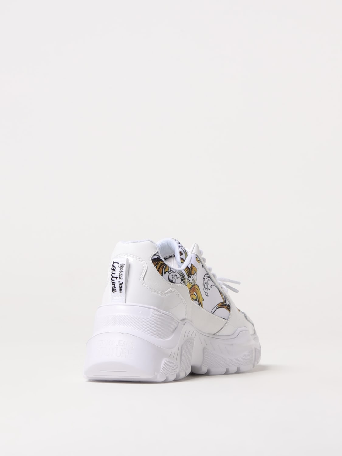 スニーカー VERSACE JEANS COUTURE Woman Sneakers White 78VA3SC2ZPB03 003 VERSACE JEANS COUTURE: Sneakers woman - White | Versace